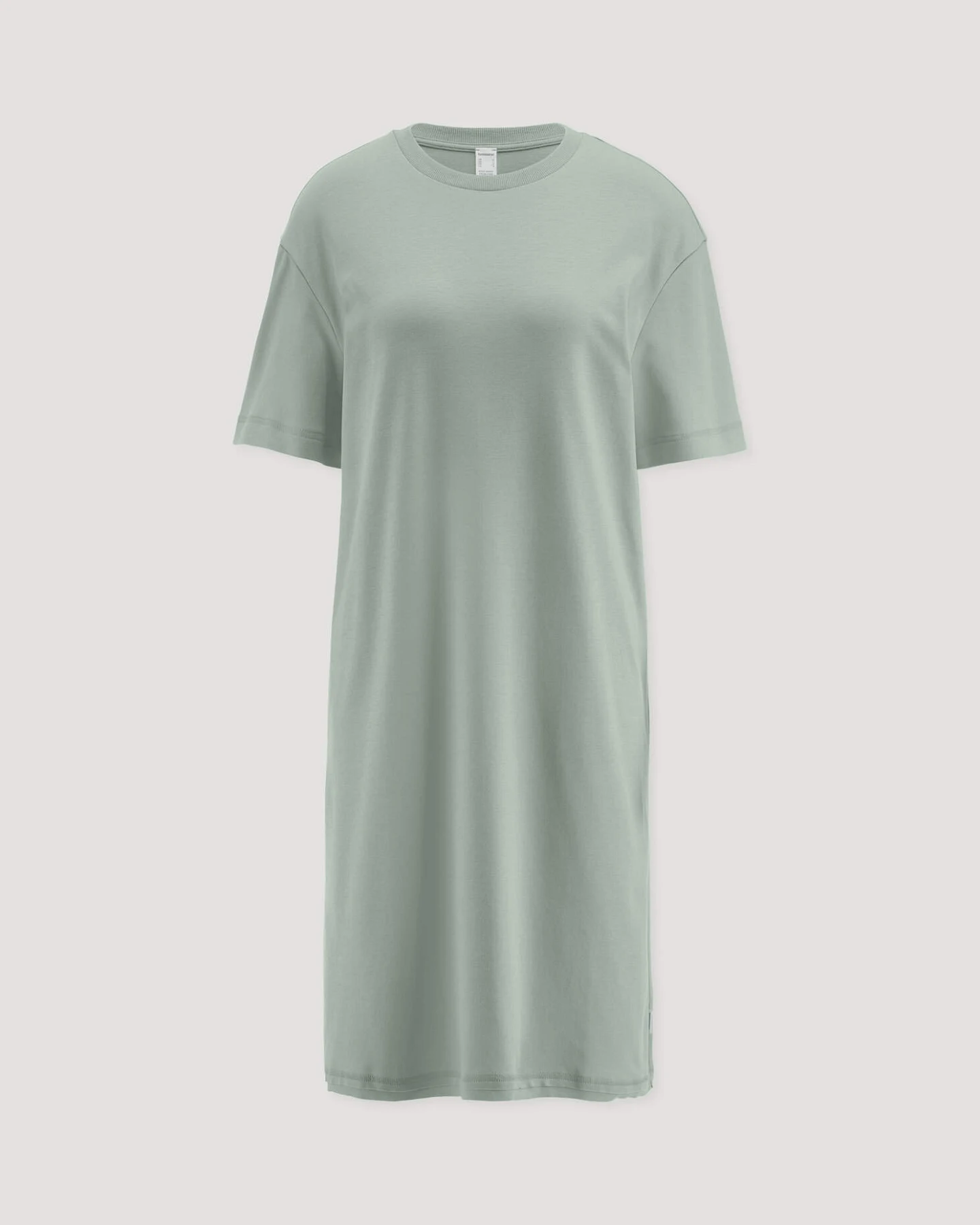 hessnatur Damen Nachthemd PURE COTTON aus Bio-Baumwolle - grün - Größe 34 – Ansicht 4