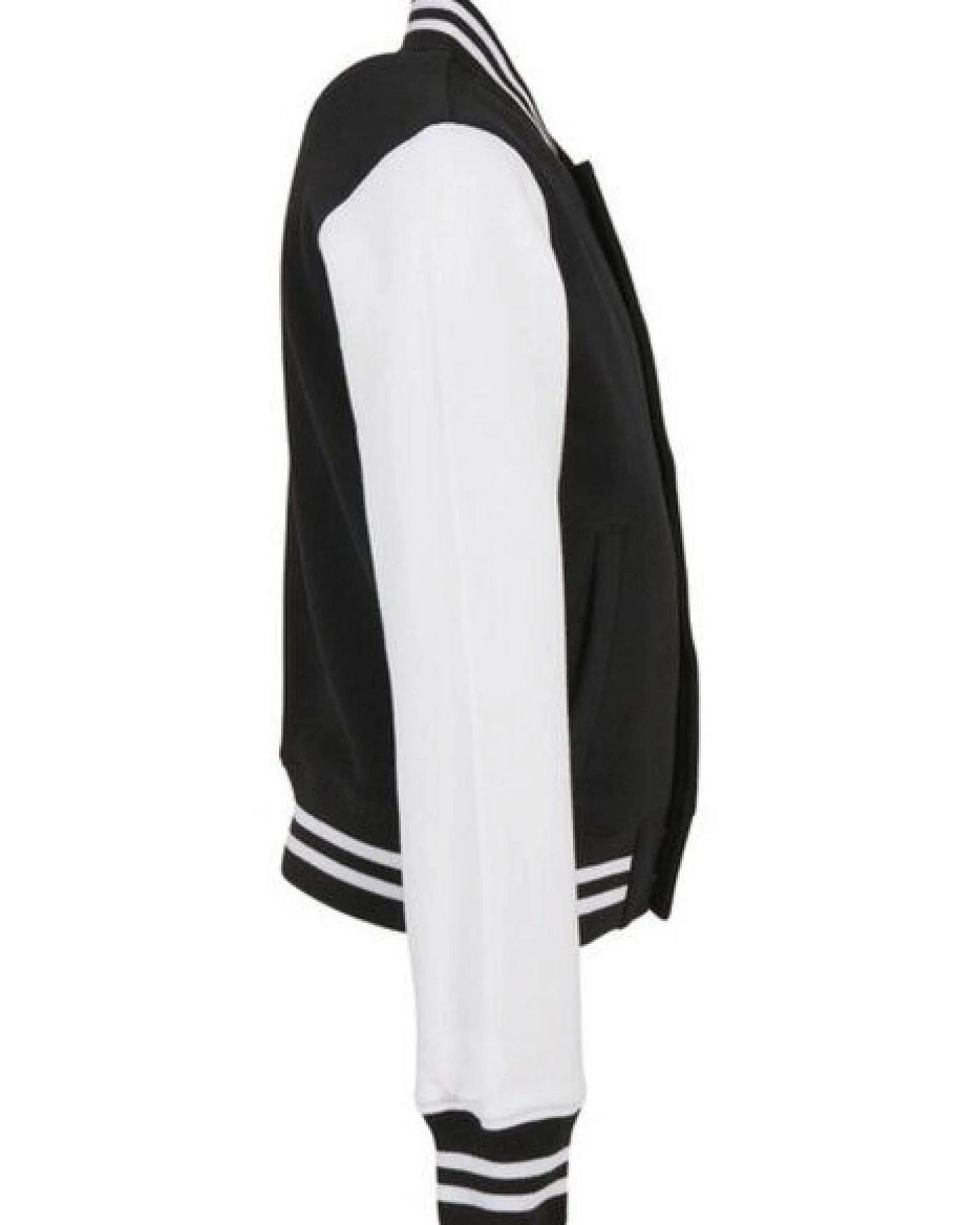 Build Your Brand Kinder Organic Collegejacke Sweatjacke – Ansicht 4