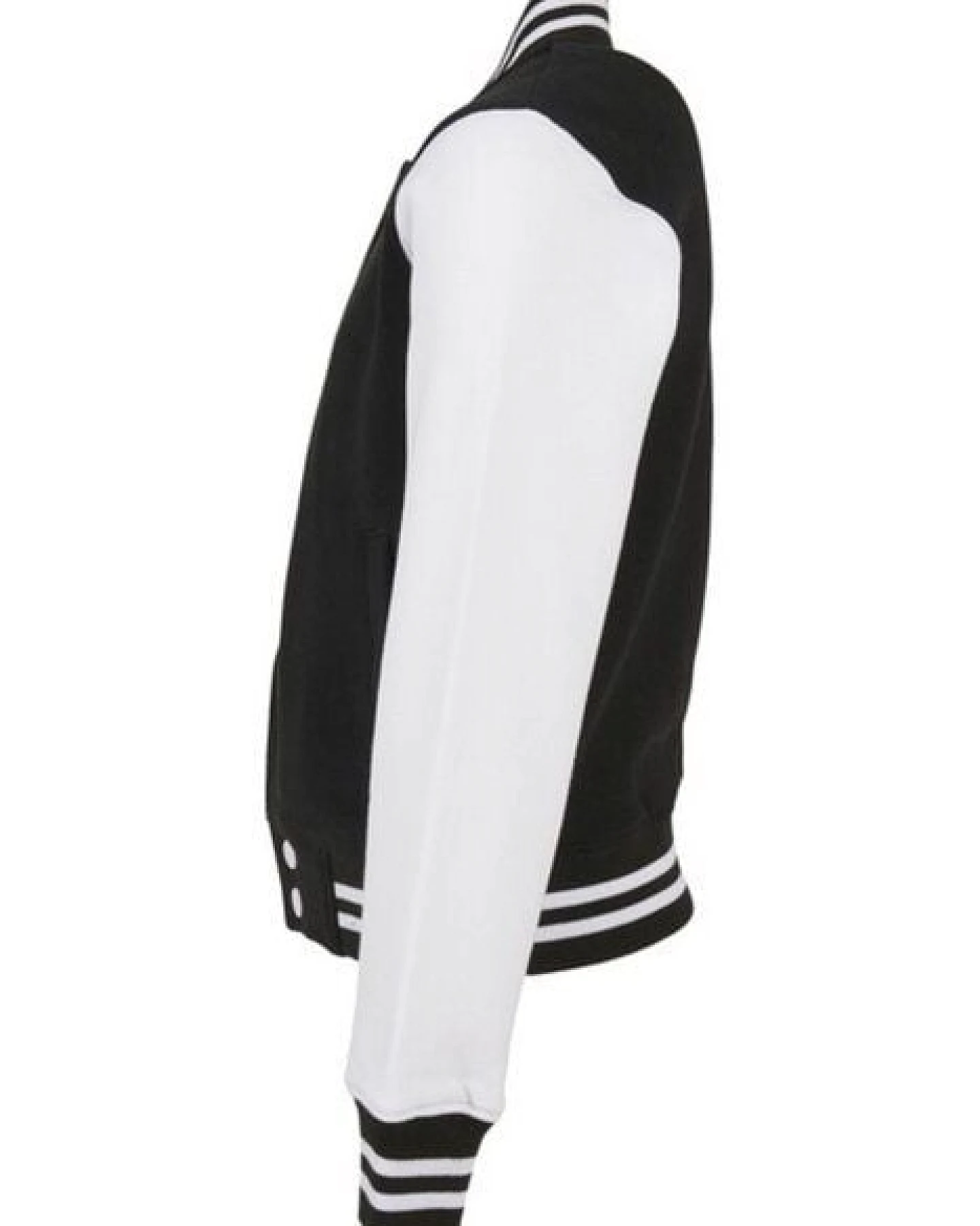 Build Your Brand Kinder Organic Collegejacke Sweatjacke – Ansicht 3