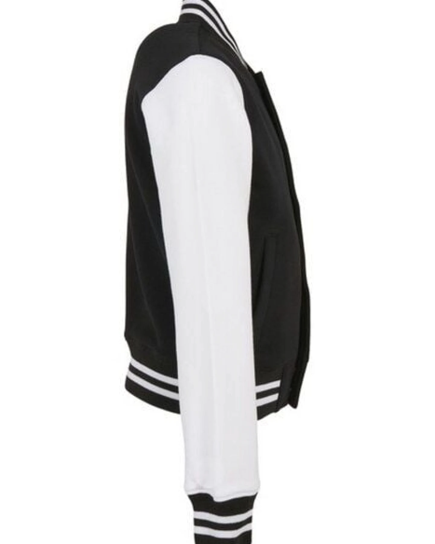 Build Your Brand Kinder Organic Collegejacke Sweatjacke – Ansicht 4