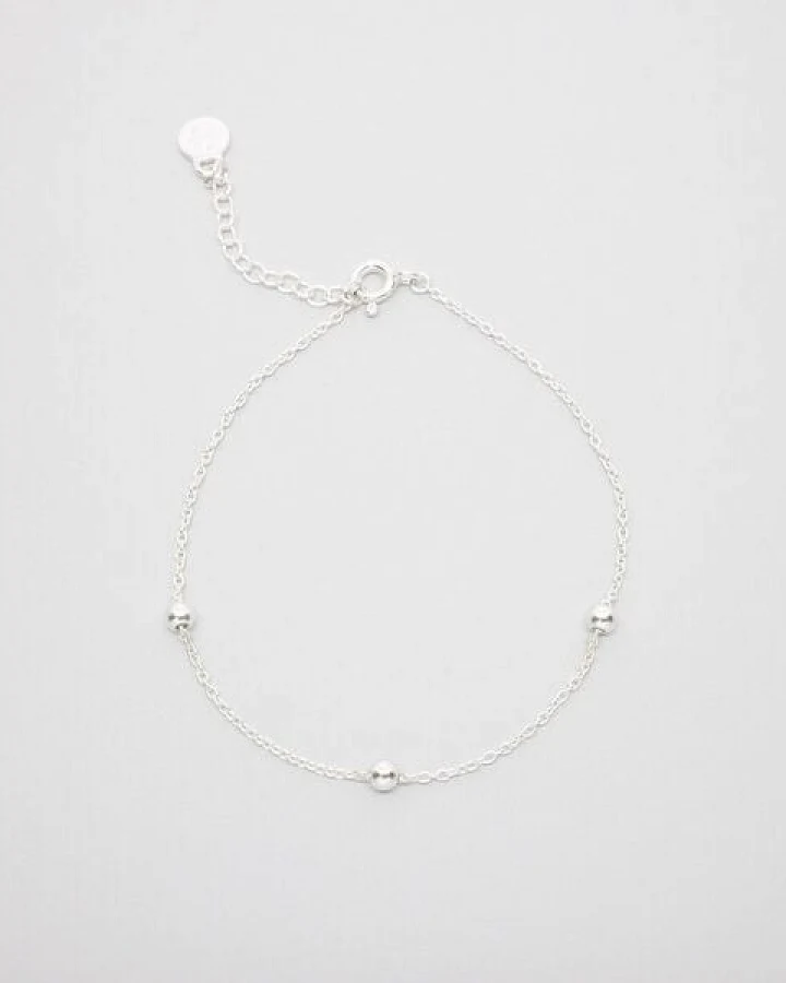 fejn jewelry Armband 'triple ball' mit drei Kugeln