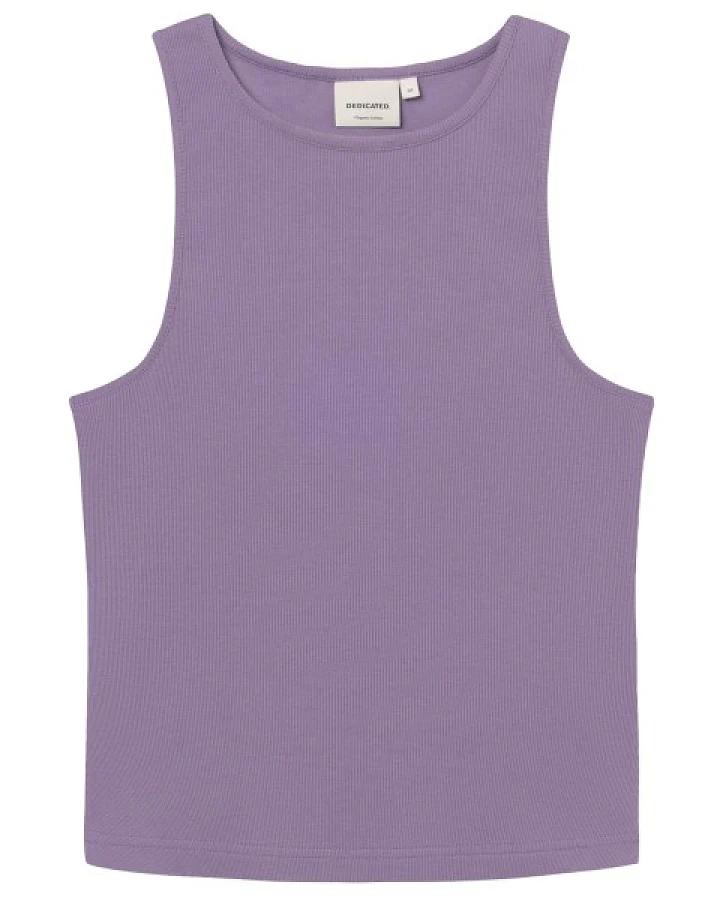 DEDICATED - Women's Rib Top Valdermarsvik - Top Gr L rosa