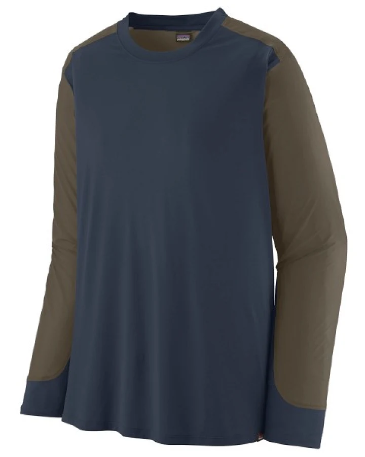 Patagonia - L/S Dirt Craft Jersey - Radtrikot Gr S blau