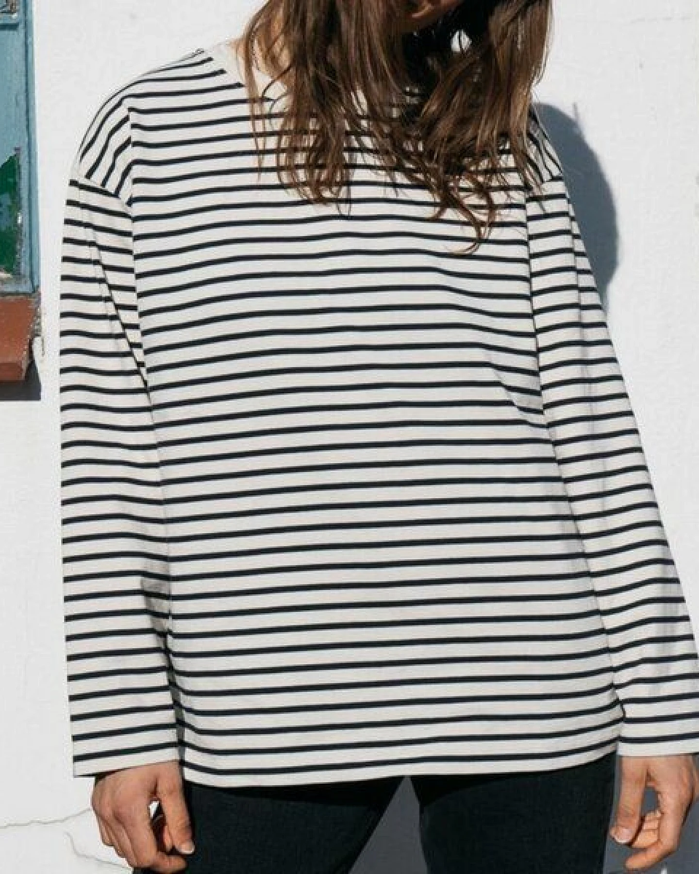 STINA - Longsleeve (Damen) aus 100% Bio-Baumwolle (GOTS) von SALZWASSER – Ansicht 3