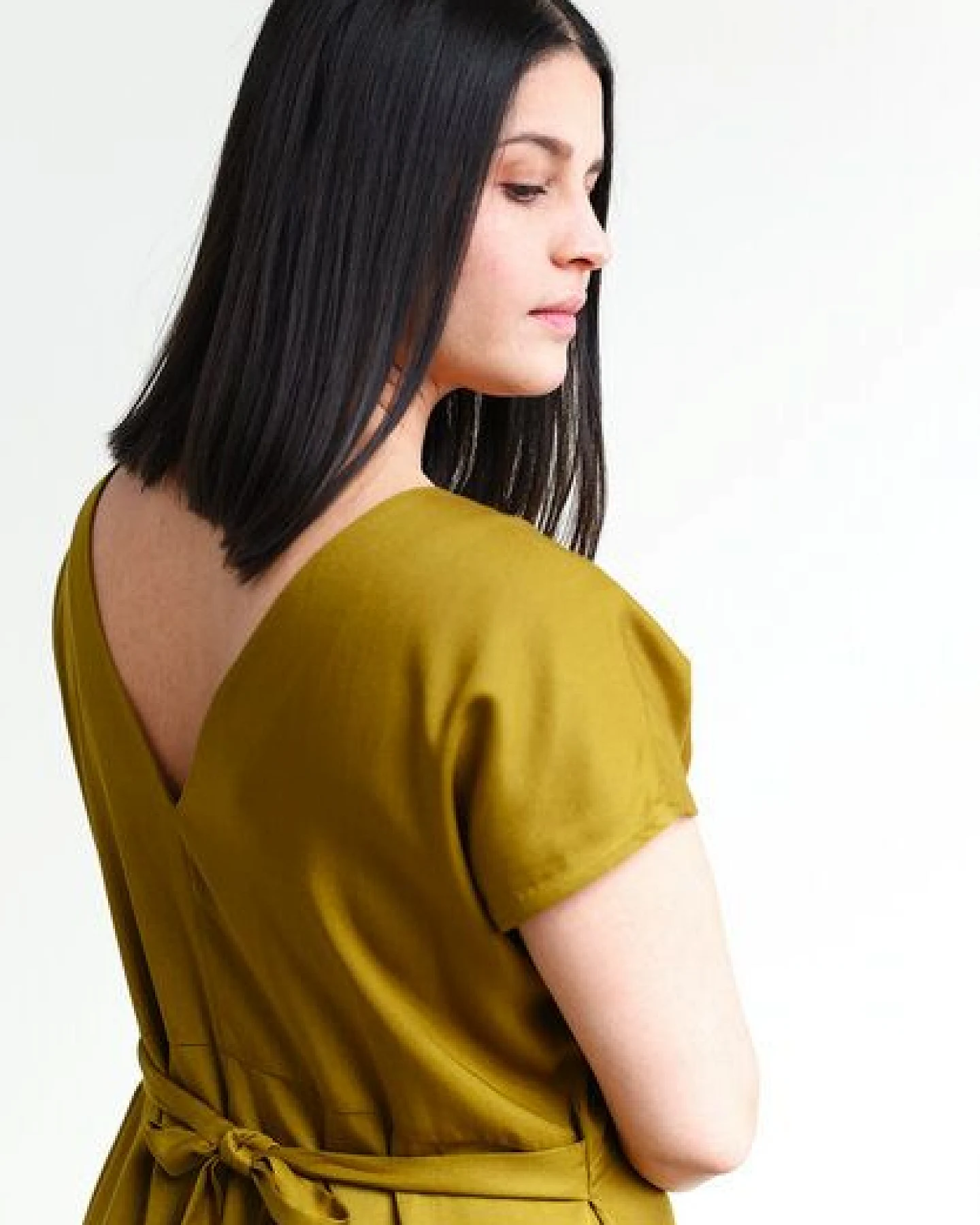 Studio Hertzberg Elegantes KII-RAA Sommerkleid aus Tencel – Ansicht 2
