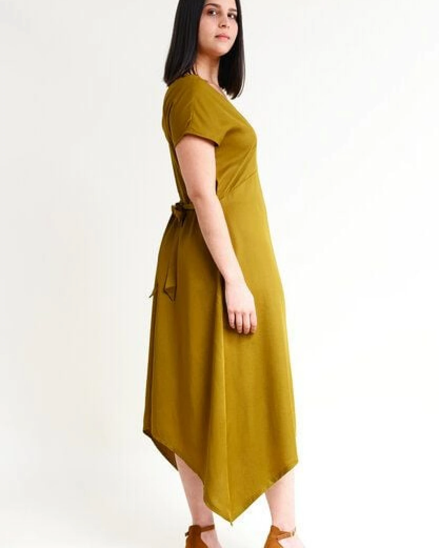 Studio Hertzberg Elegantes KII-RAA Sommerkleid aus Tencel – Ansicht 3
