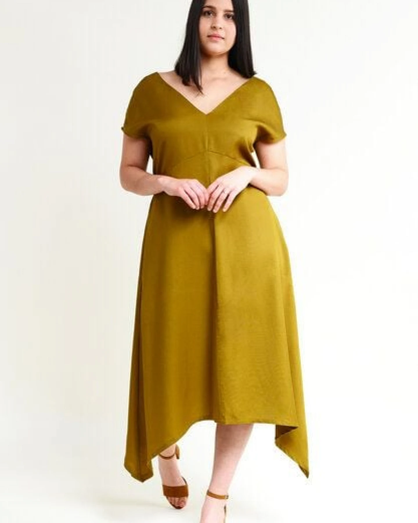Studio Hertzberg Elegantes KII-RAA Sommerkleid aus Tencel – Ansicht 4