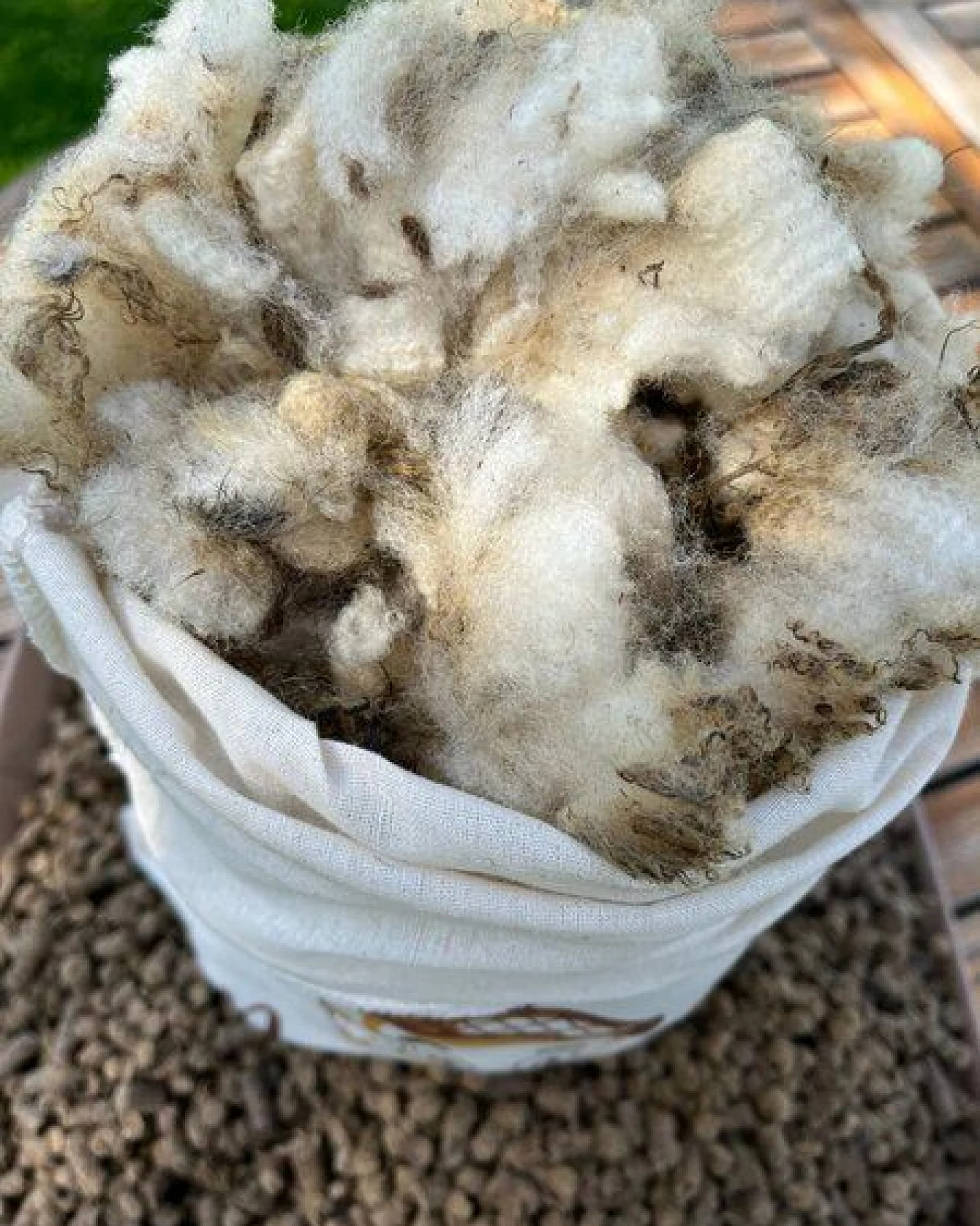 naturling Schafwollpellets Natur 3,5kg mit 250g Schafwolle - organischer Langzeitdünger im Kombipaket – Ansicht 2