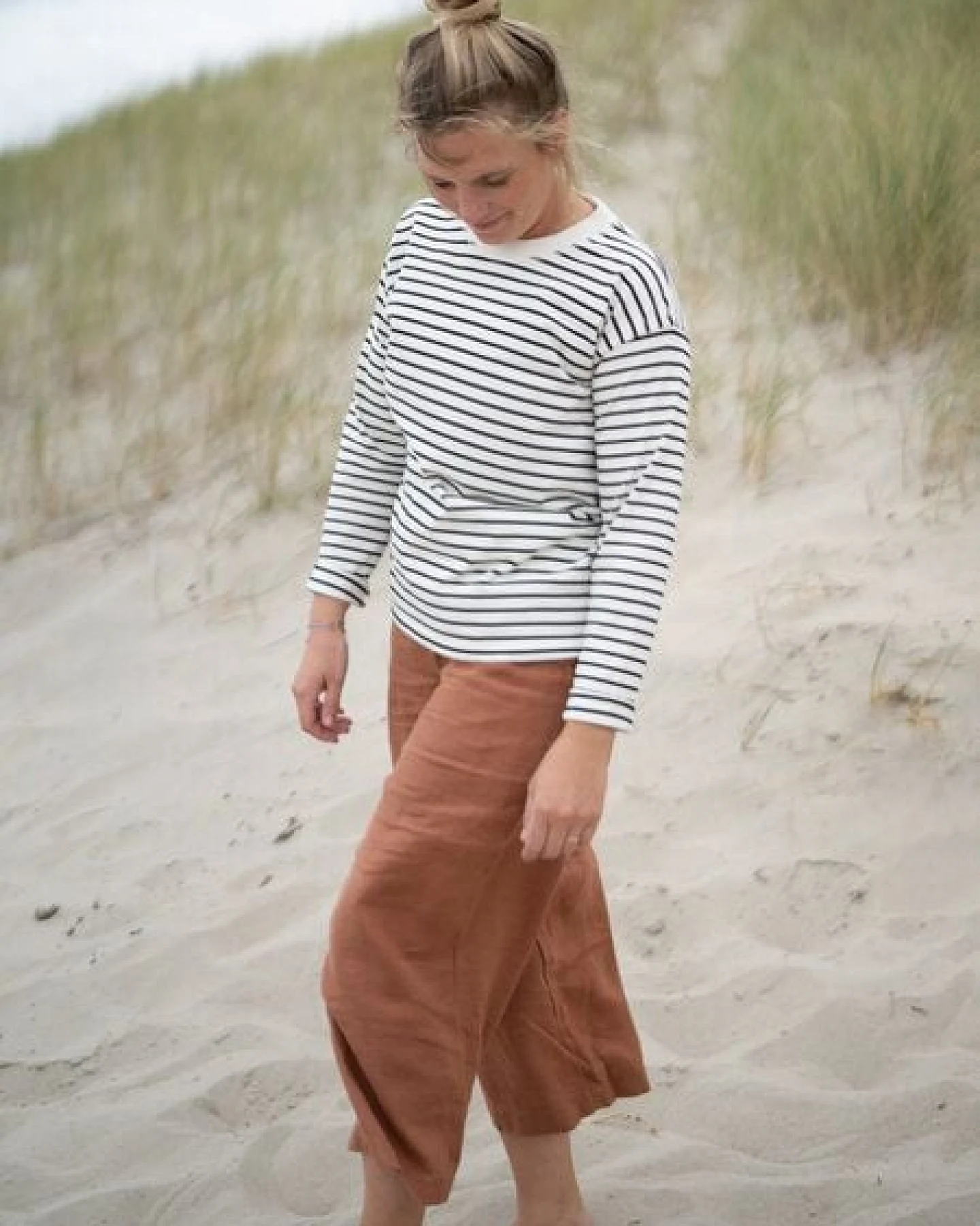FUXBAU Frauen Leinenhose – Ansicht 3