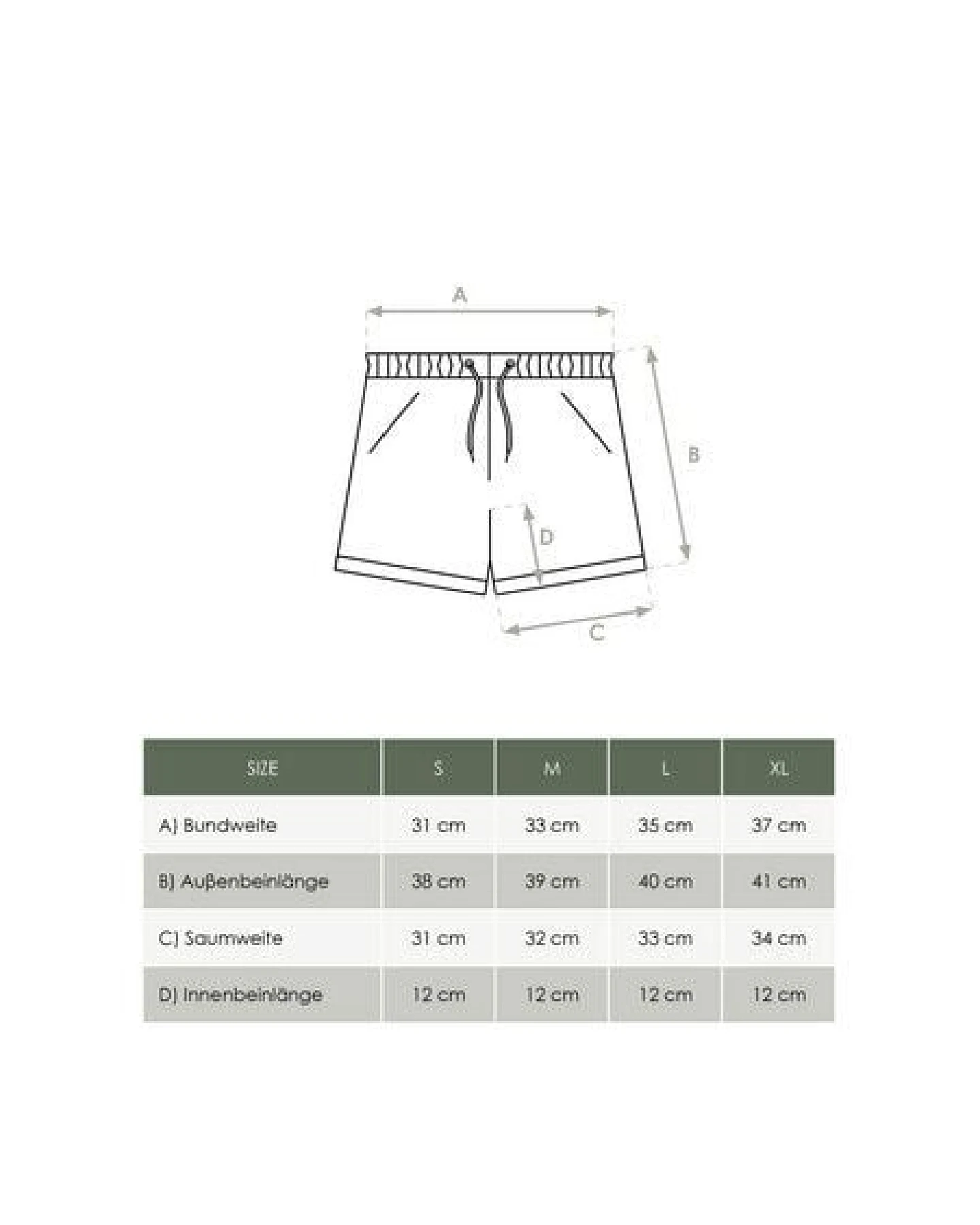 FUXBAU Frauen Leinenshorts – Ansicht 2