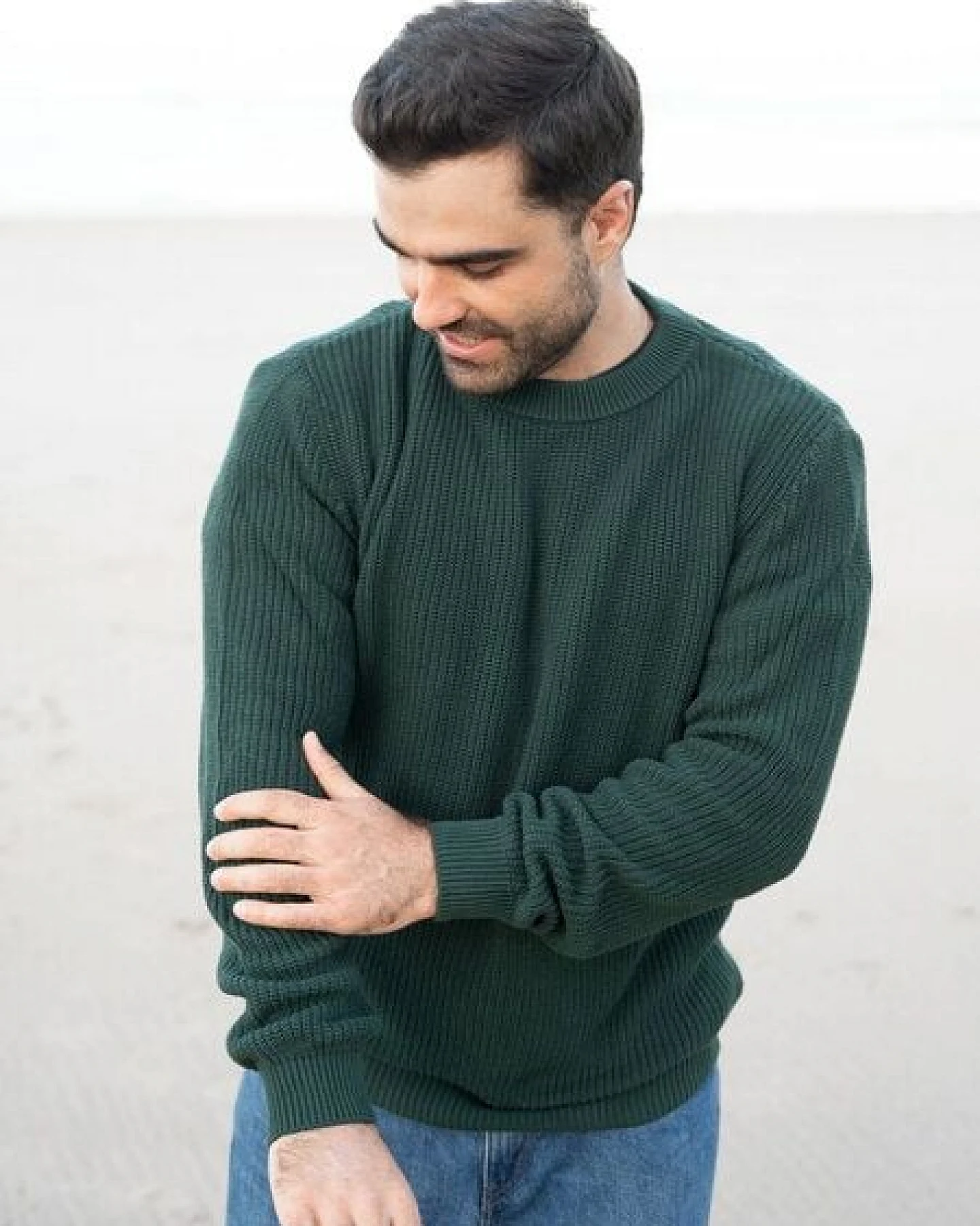 FUXBAU 4Seasons Männer Strickpullover – Ansicht 3