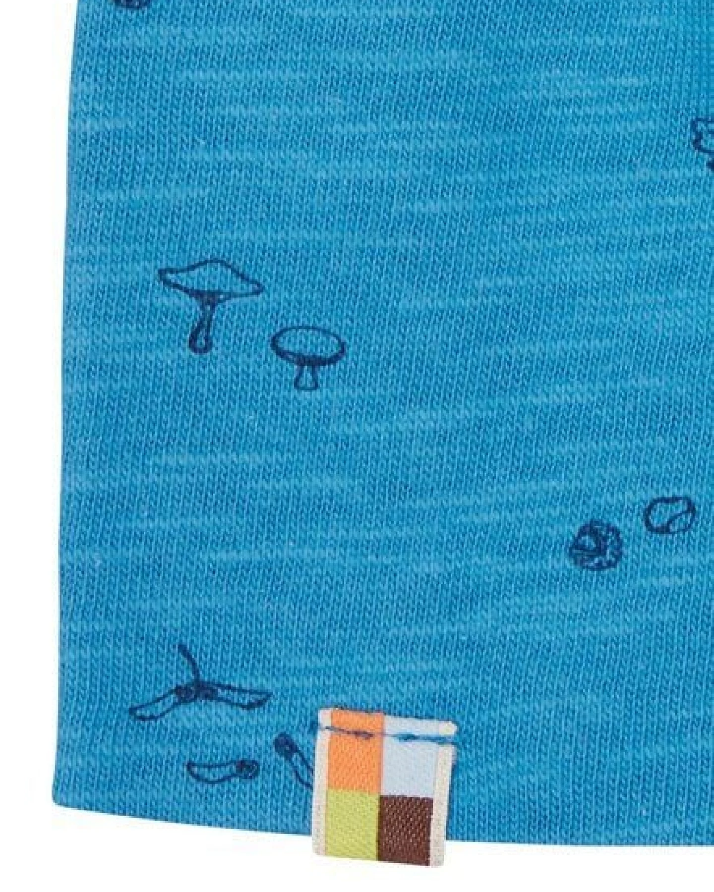 loud + proud Babys & Kinder Beanie aus Slub Jersey mit Druck, GOTS-zertifiziert – Ansicht 3