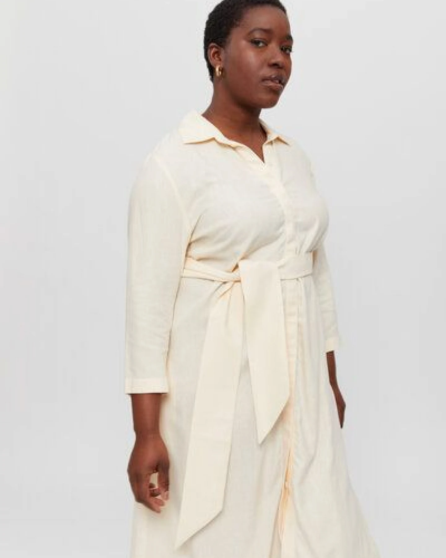 AYANI Mariam Leinenhemdkleid – Ansicht 3