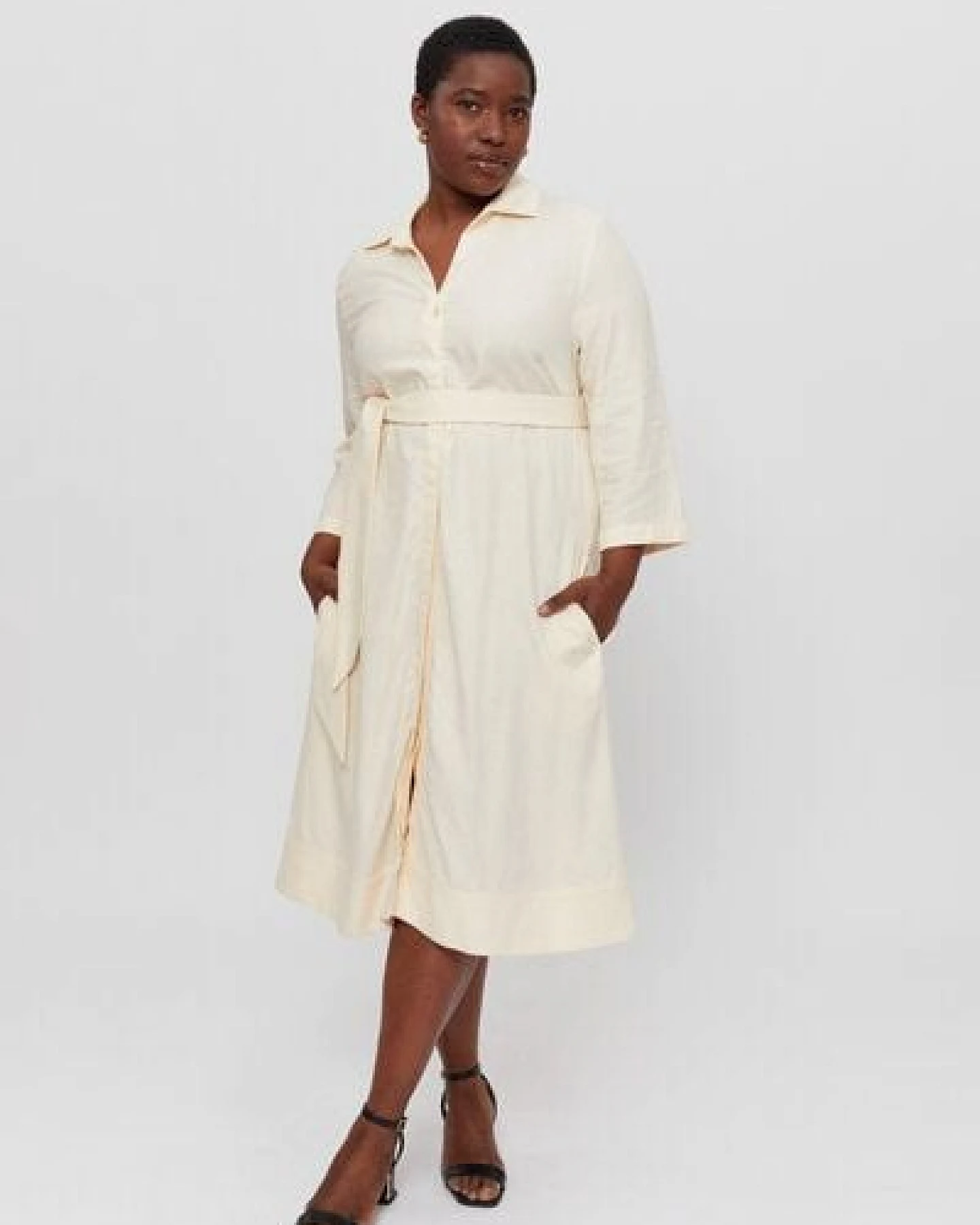 AYANI Mariam Leinenhemdkleid – Ansicht 4