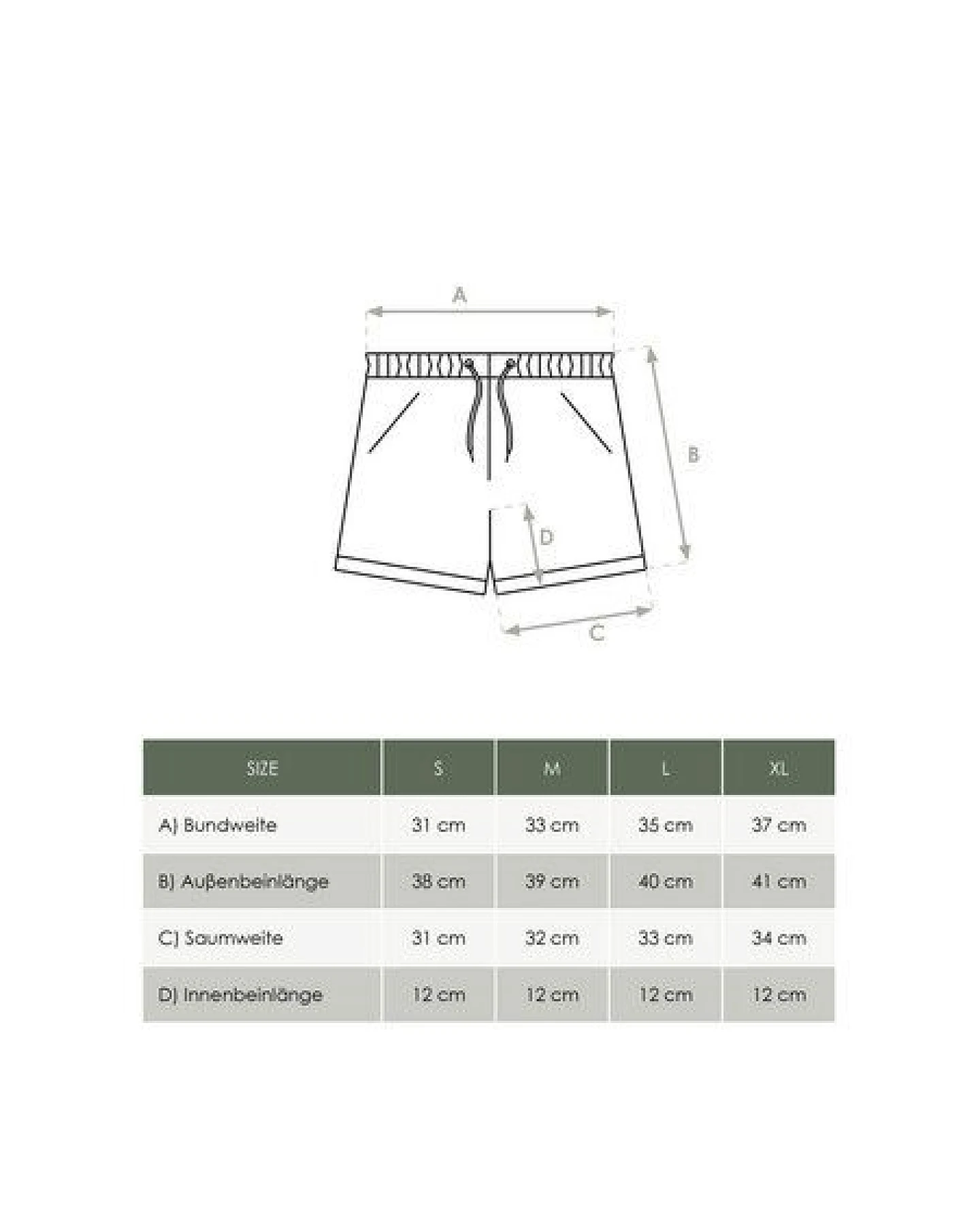 FUXBAU Frauen Leinenshorts – Ansicht 4