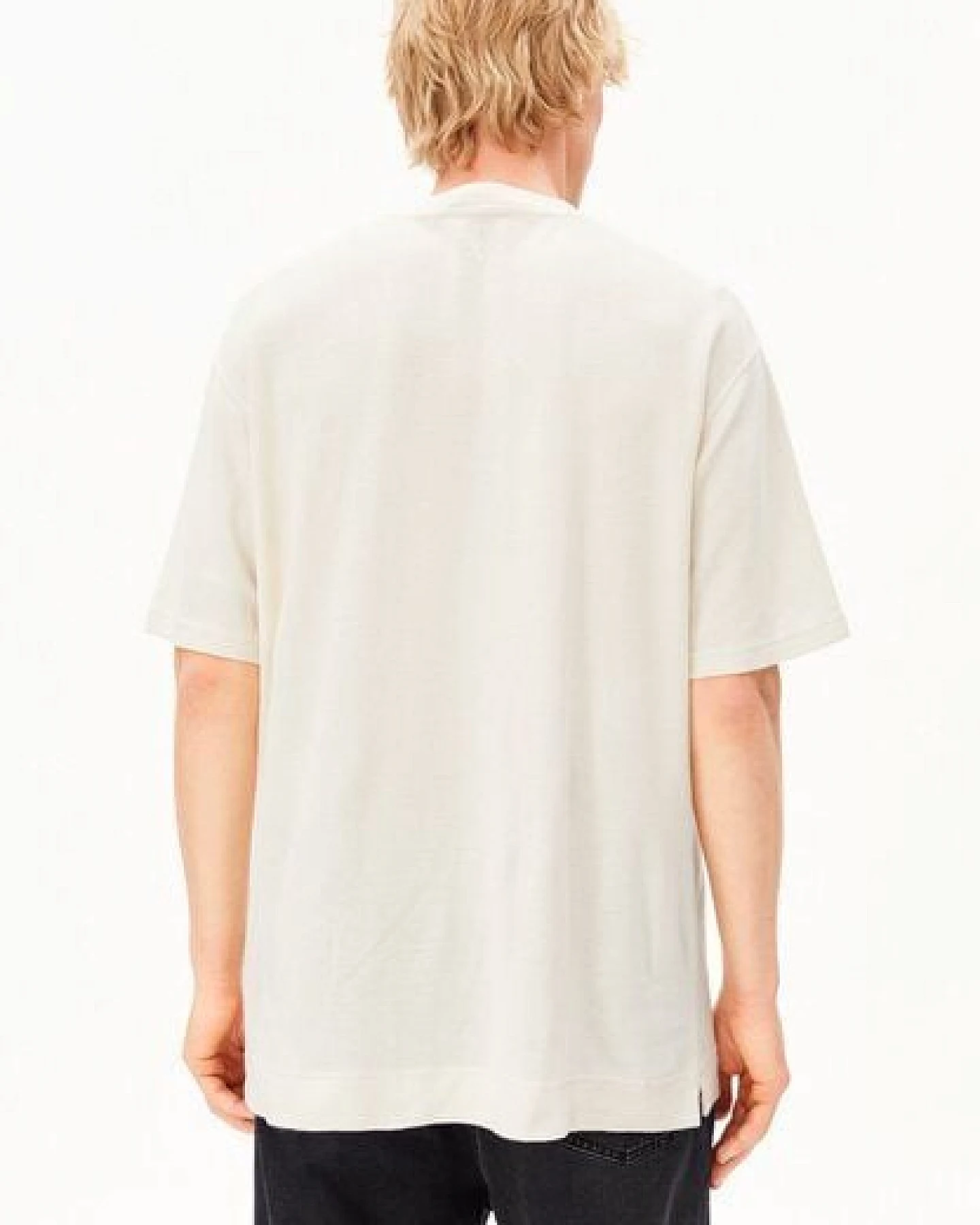 ARMEDANGELS MAARKOS WAFFLE Herren T-Shirt aus Bio-Baumwolle – Ansicht 2