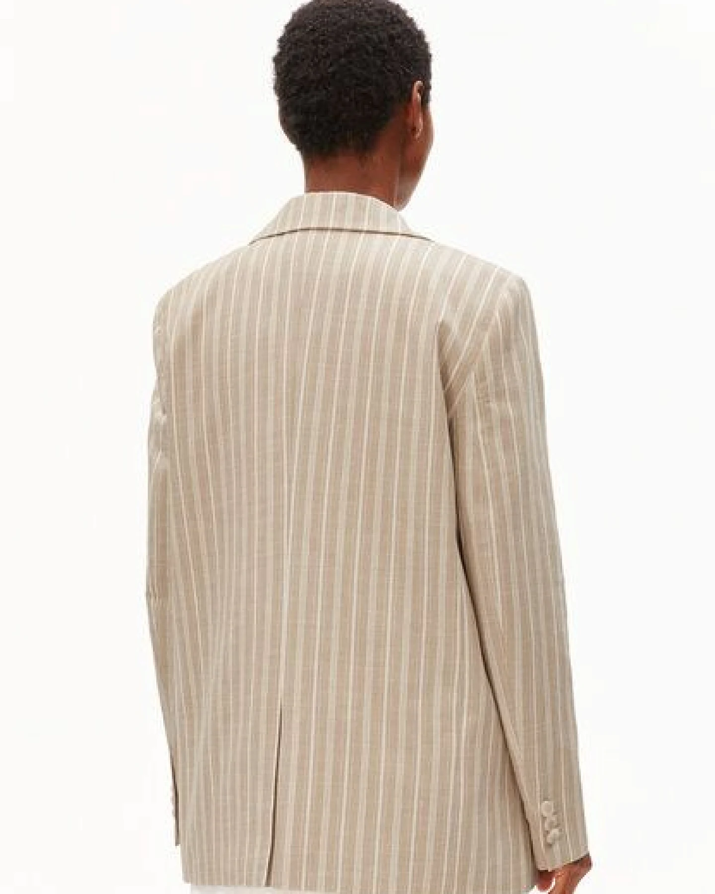 ARMEDANGELS STRIPE MIKULAA Damen Blazer aus Bio-Baumwolle – Ansicht 2
