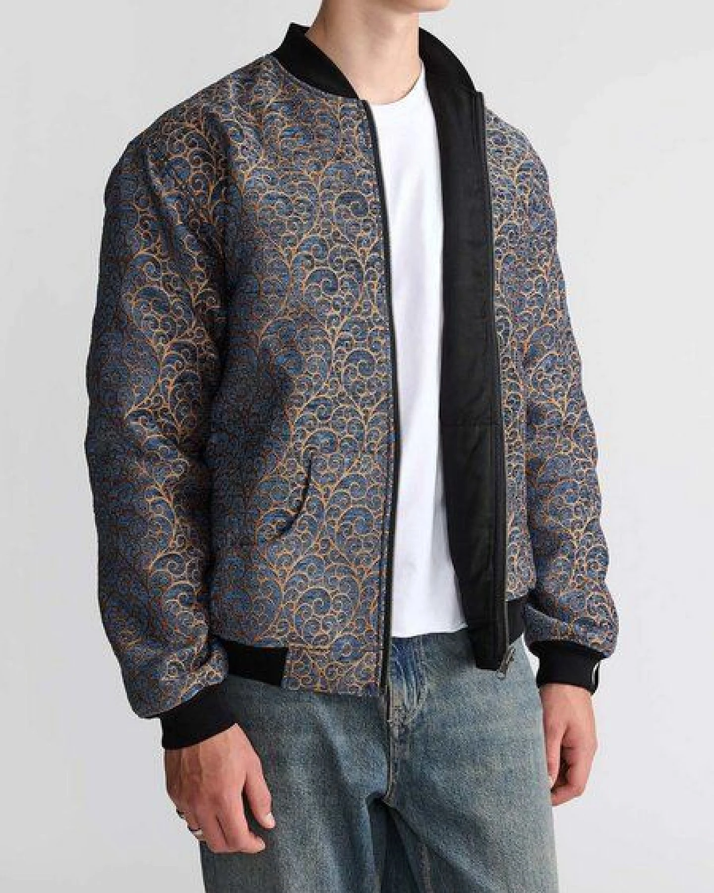 Yahmo Jacquard Sofa Wendejacke – Ansicht 4