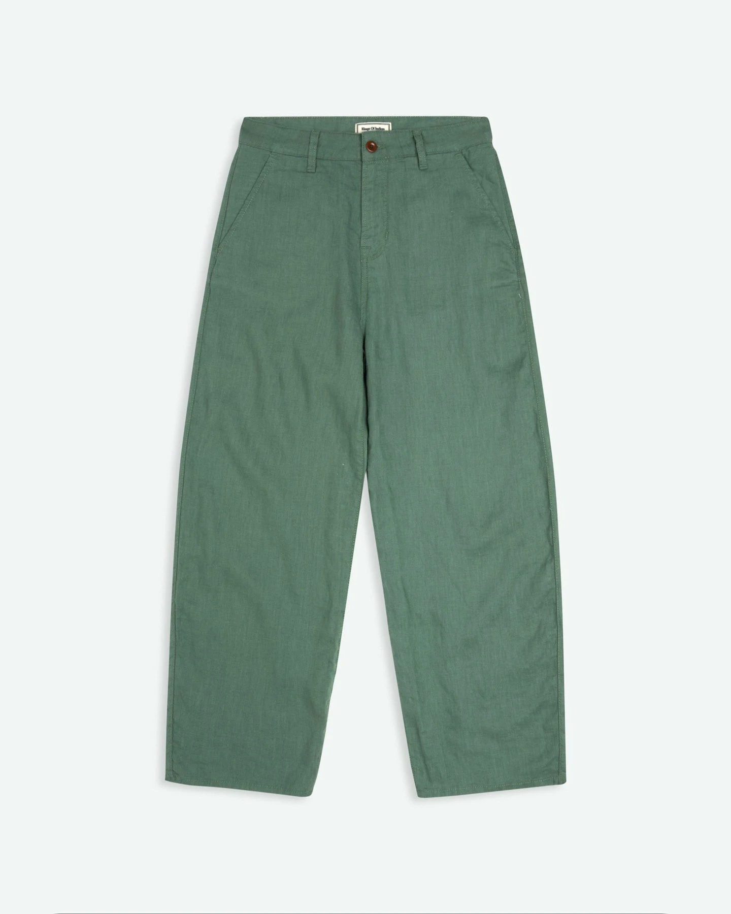 Hose Leila Leinen Dark Forrest Grün – Ansicht 5