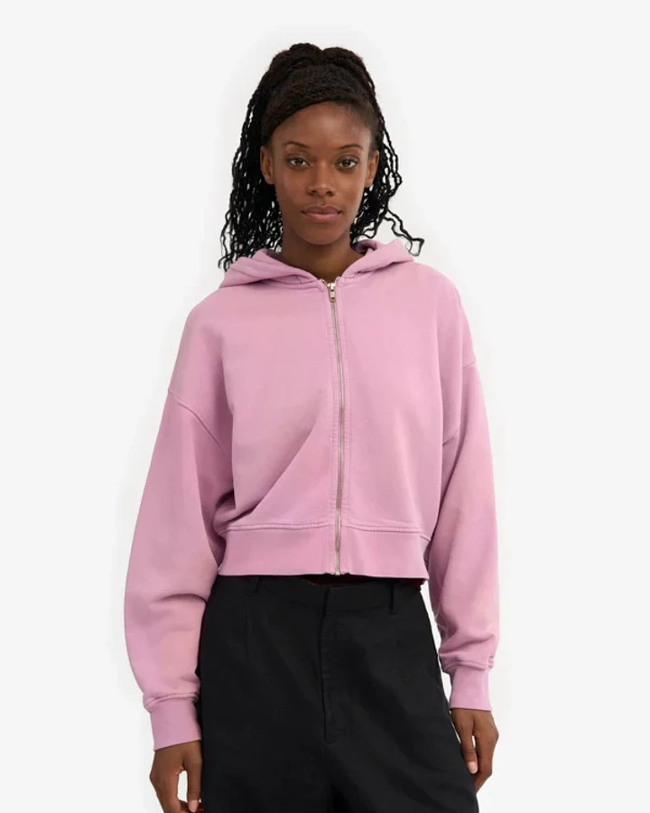 Sweatjacke Crop