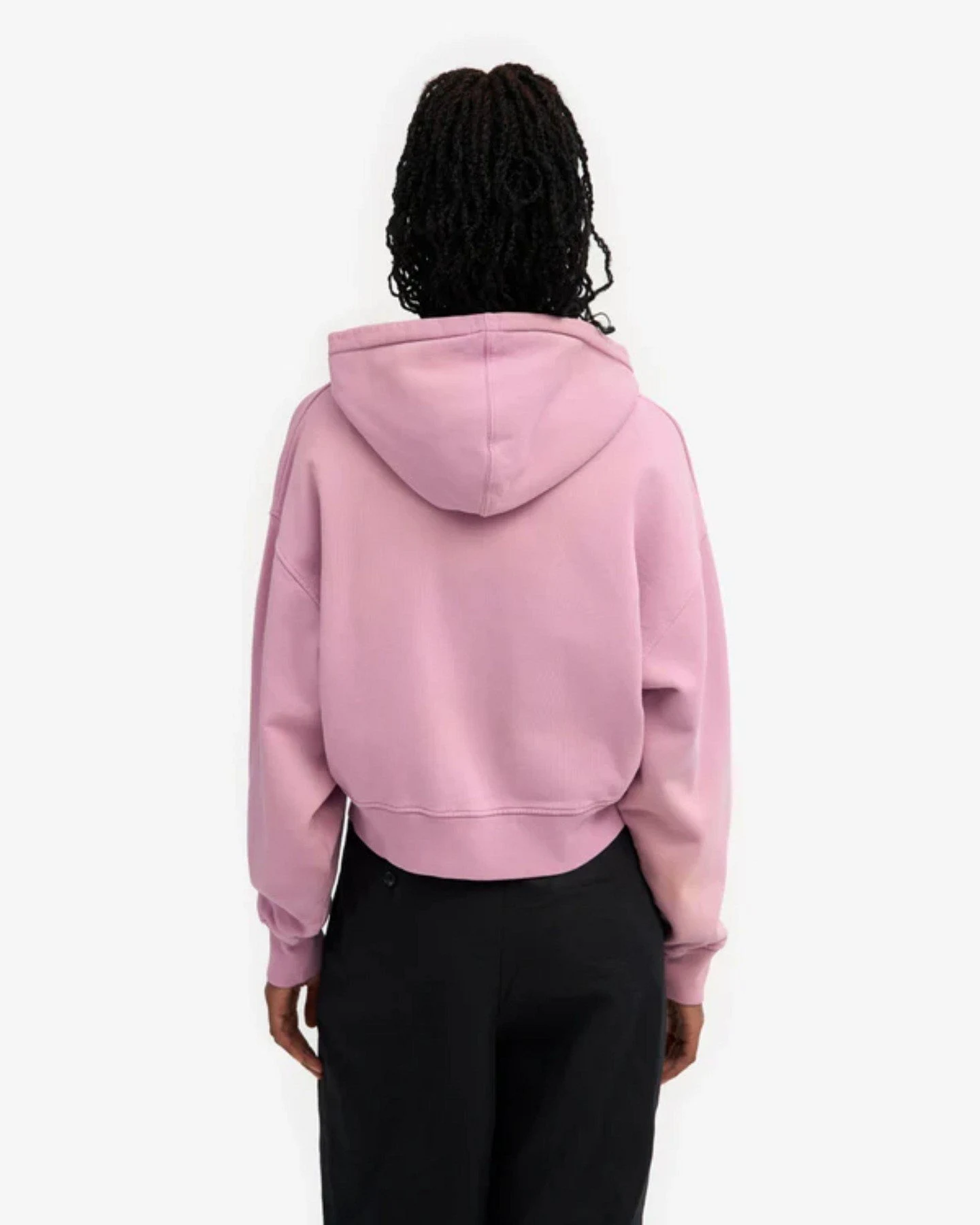 Sweatjacke Crop – Ansicht 3