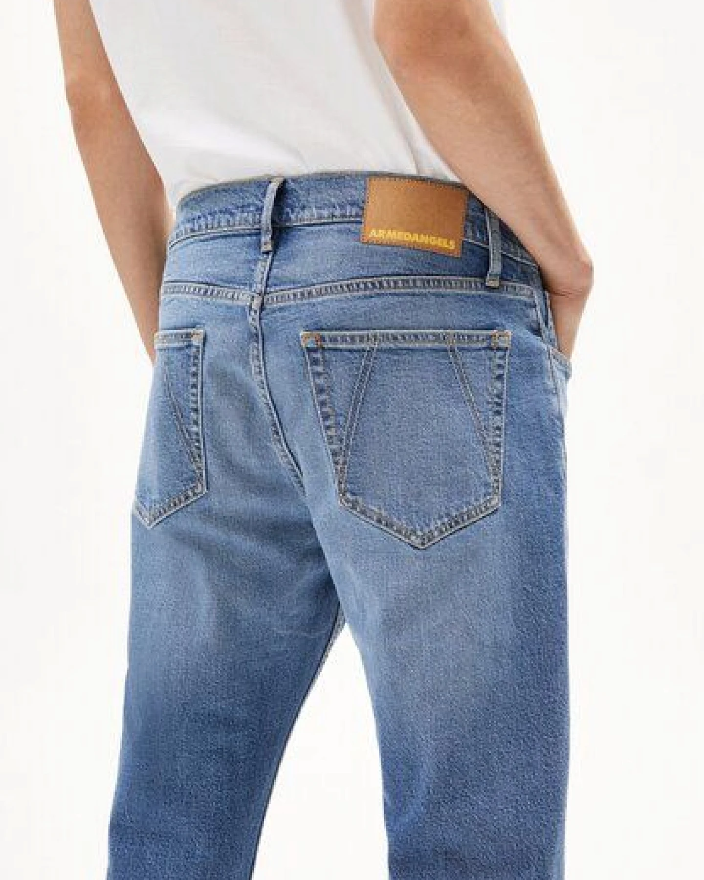 ARMEDANGELS DYLAANO Herren Straight Jeans Bio-Baumwoll Mix – Ansicht 3