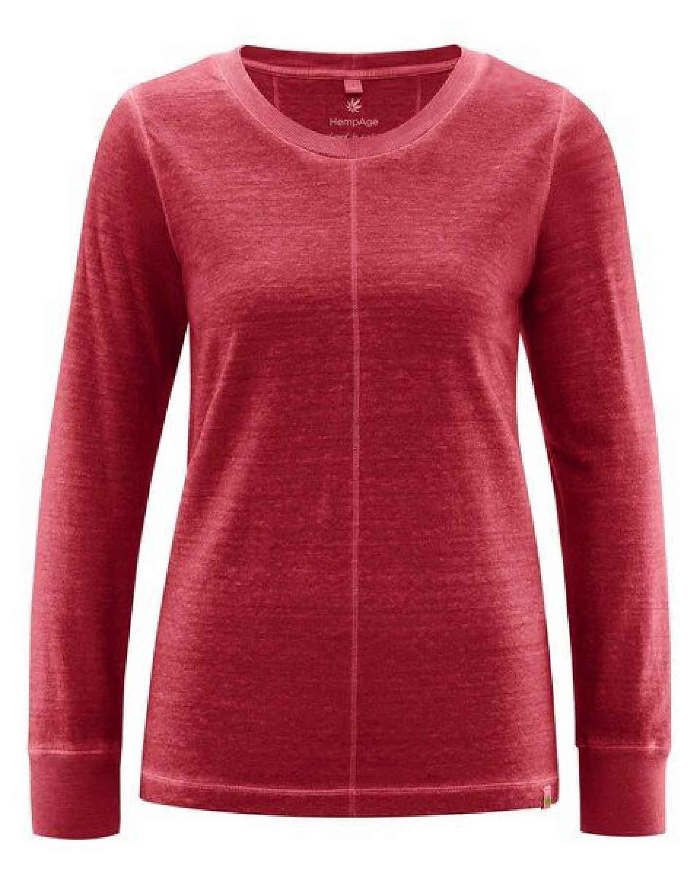 HempAge Langarmshirt mit mittiger Naht Hanf/Biobaumwolle – Ansicht 3