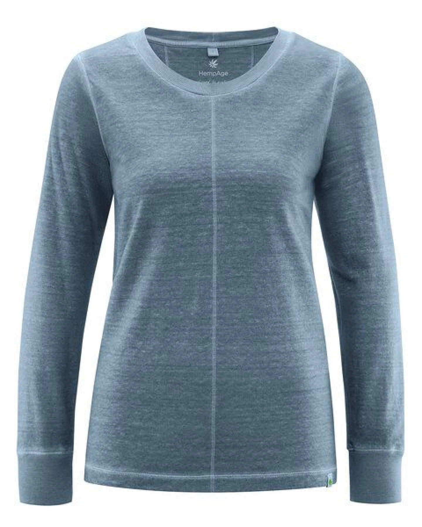 HempAge Langarmshirt mit mittiger Naht Hanf/Biobaumwolle – Ansicht 3