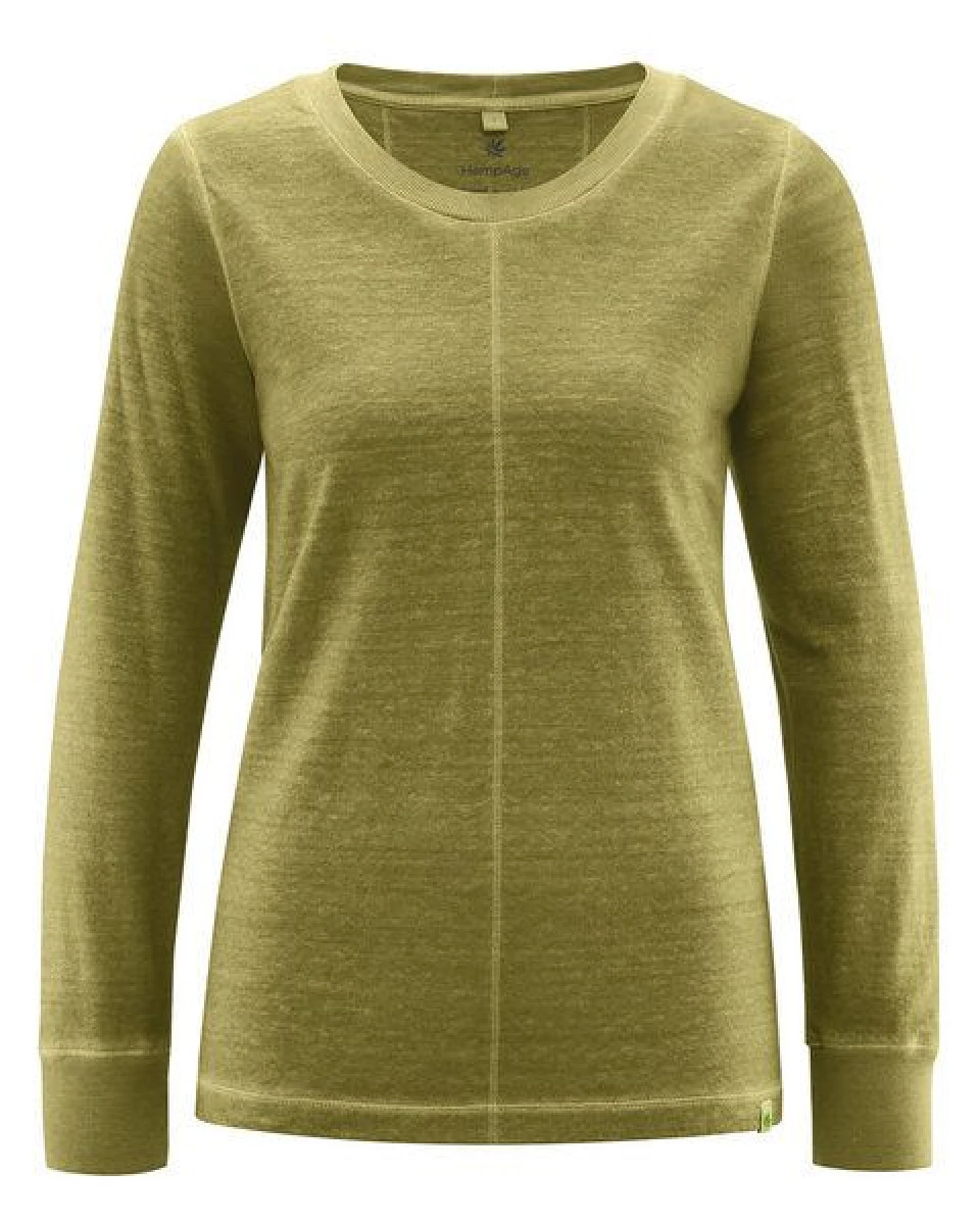 HempAge Langarmshirt mit mittiger Naht Hanf/Biobaumwolle – Ansicht 3