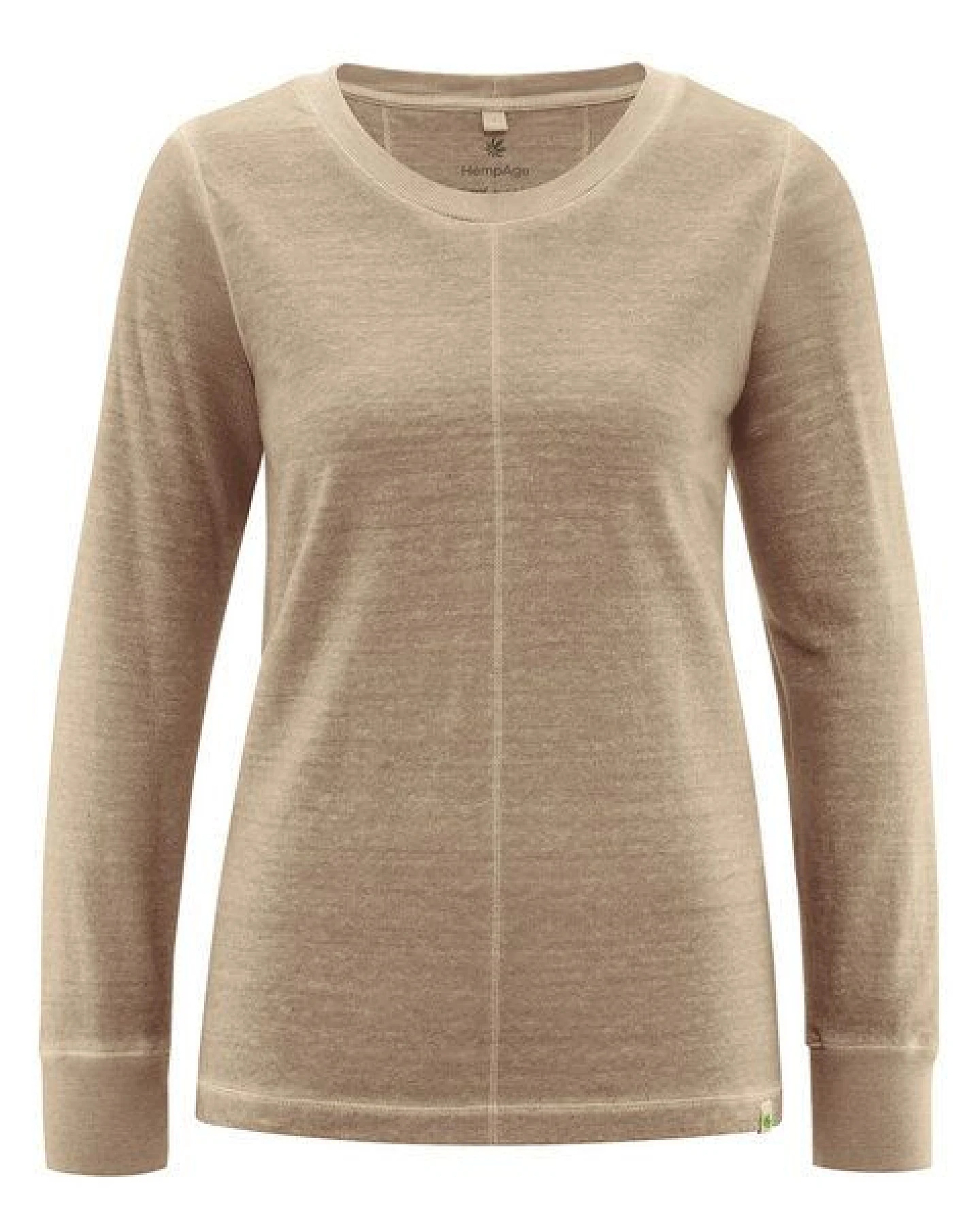 HempAge Langarmshirt mit mittiger Naht Hanf/Biobaumwolle – Ansicht 3