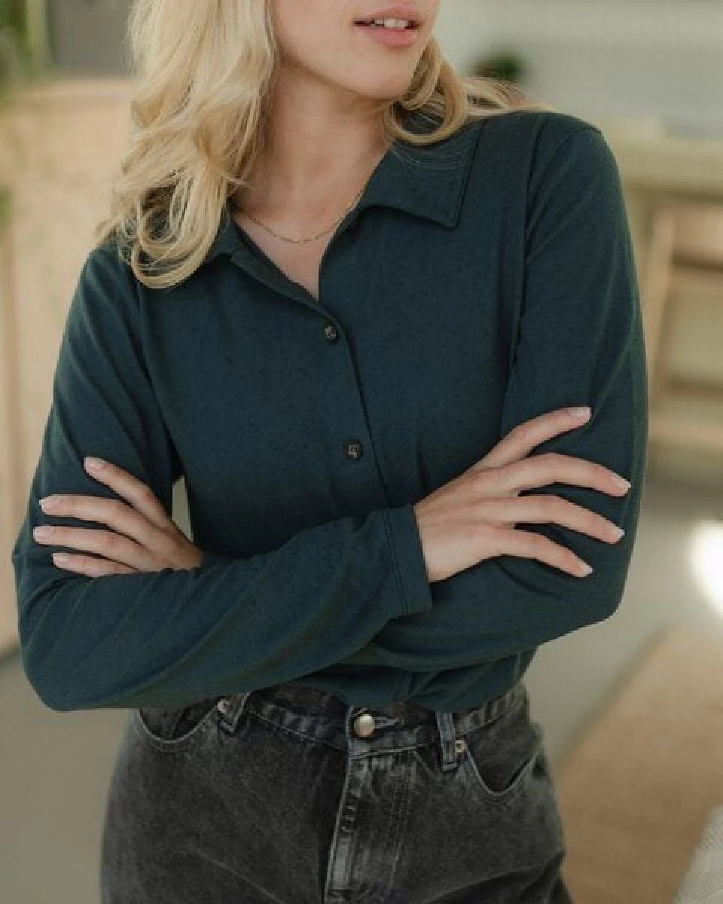 NORDLICHT Jersey Bluse Sara – Ansicht 3