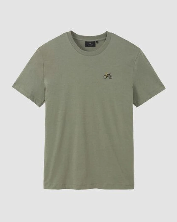Herren T-Shirt aus Bio-Baumwolle - AGAVE BIKE - recolution