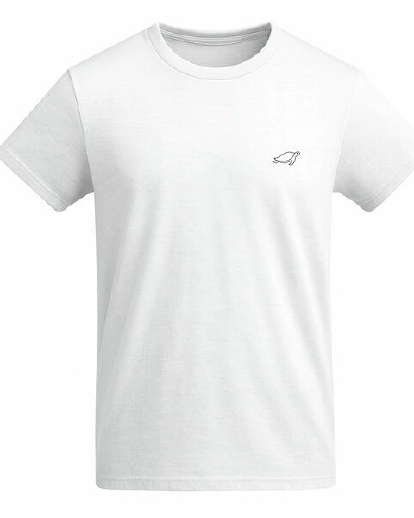 vis wear Schildkröte outline - Organic Shirt – Ansicht 3