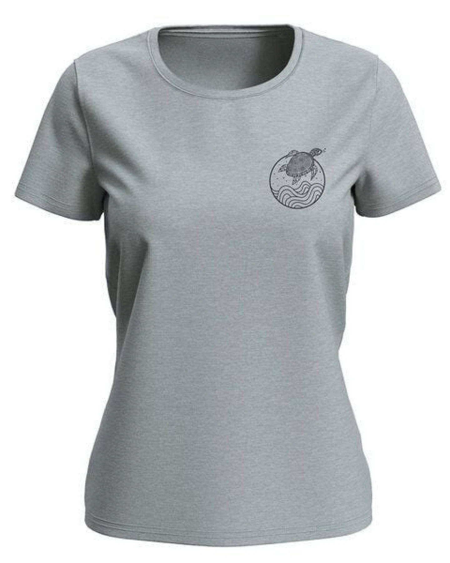 vis wear Schildkröte zwischen Ozean und Wellen Damen Special Edition Shirt – Ansicht 3