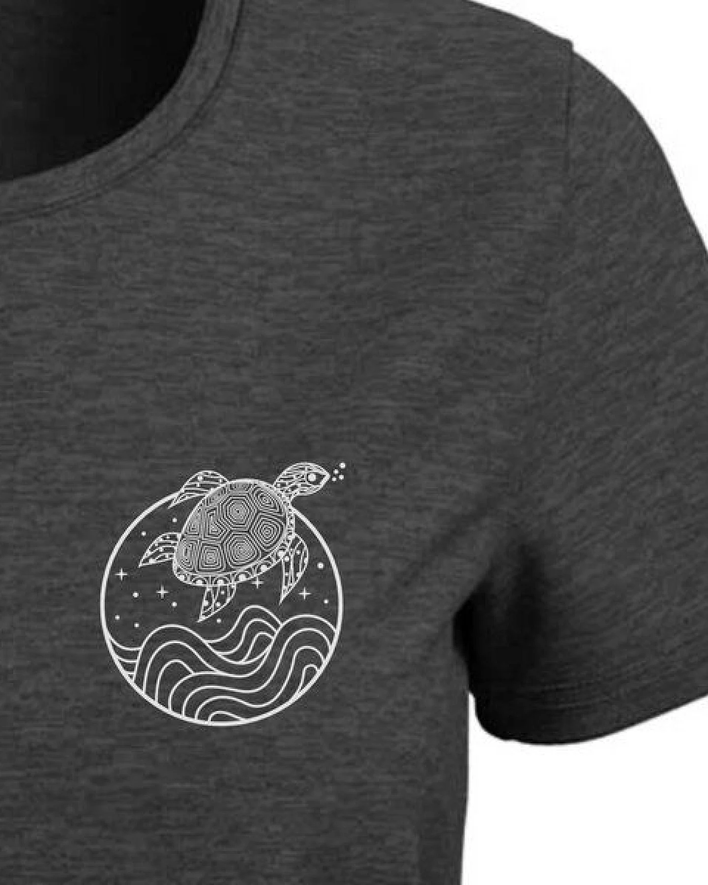 vis wear Schildkröte zwischen Ozean und Wellen Damen Special Edition Shirt – Ansicht 2