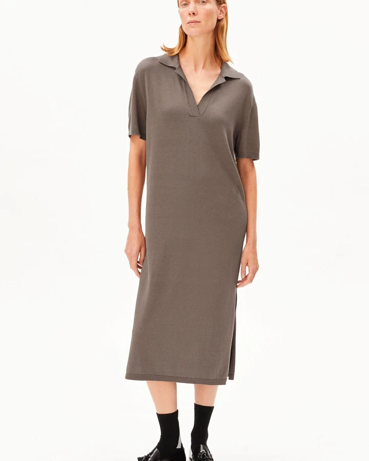 Kleid Polo Knit