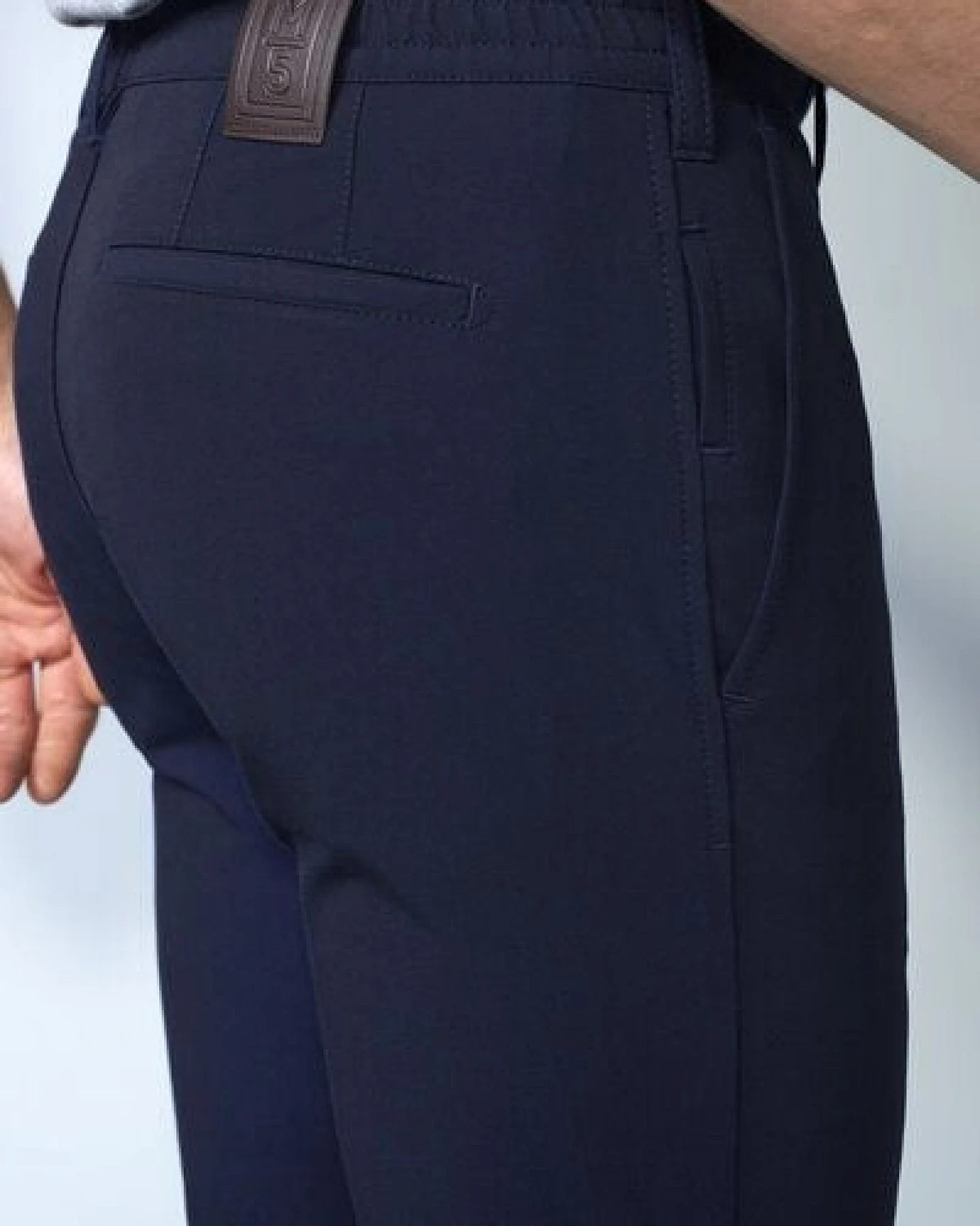 M 5 BY MEYER Chino mit Stretchbund – Ansicht 4