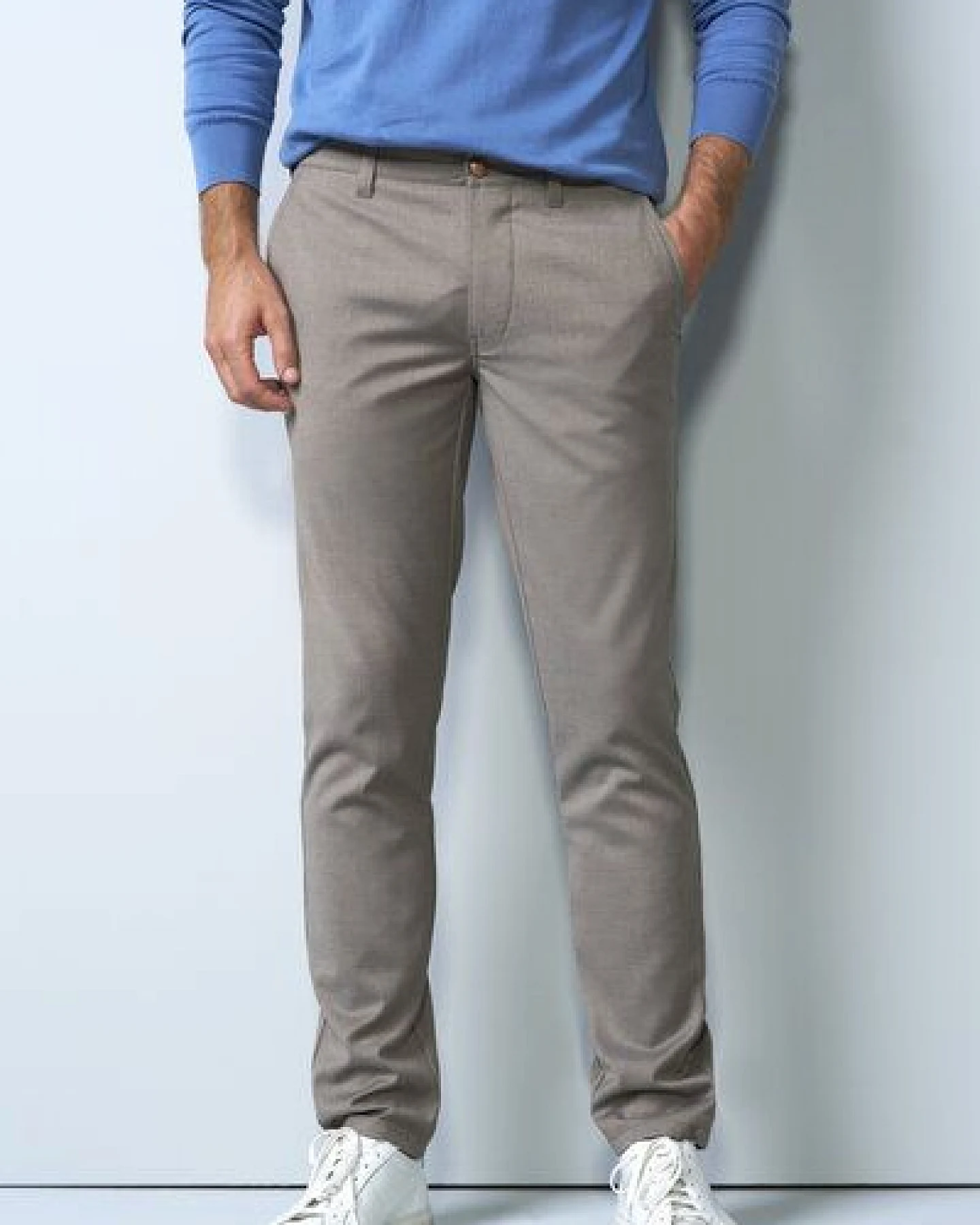 M 5 BY MEYER Chino mit Stretchbund – Ansicht 2