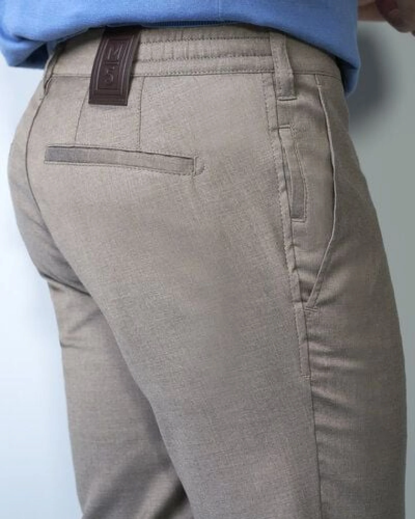 M 5 BY MEYER Chino mit Stretchbund – Ansicht 4