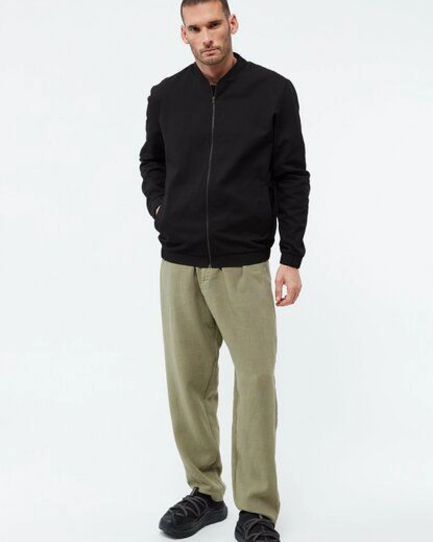 Givn Berlin Blousonjacke GBCASPER aus fester Bio-Baumwolle – Ansicht 4