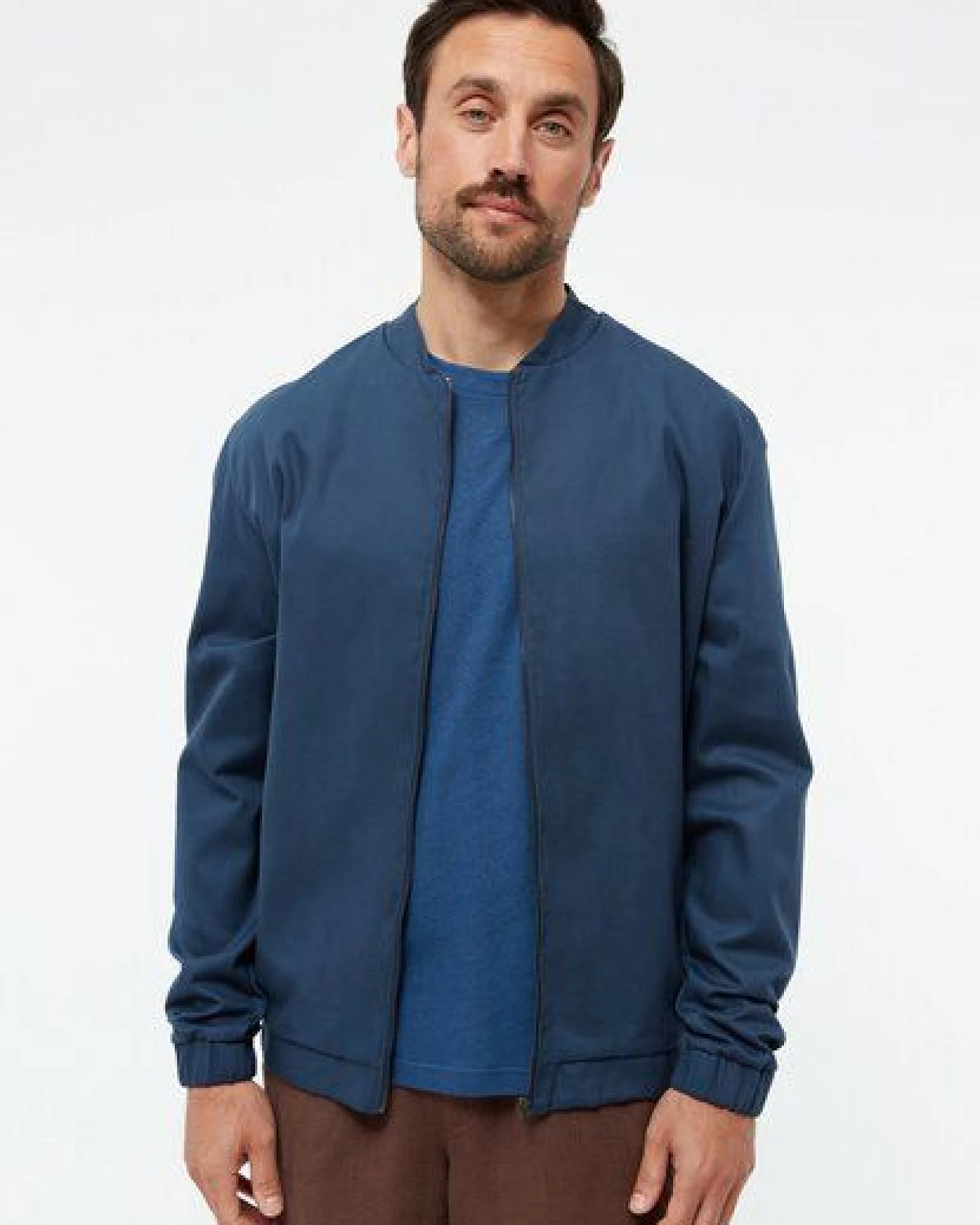 Givn Berlin Blousonjacke GBCASPER aus fester Bio-Baumwolle – Ansicht 2