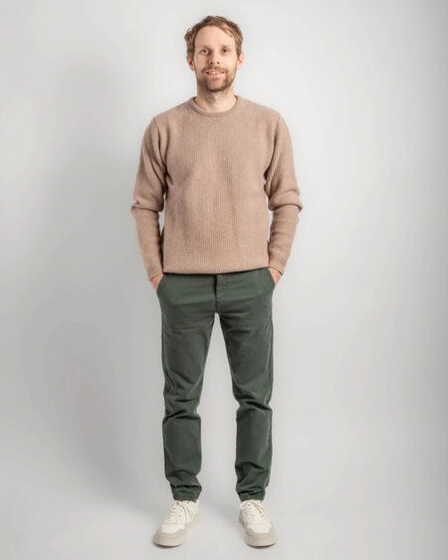 Flax and Loom Regular Fit Chino – Ansicht 3