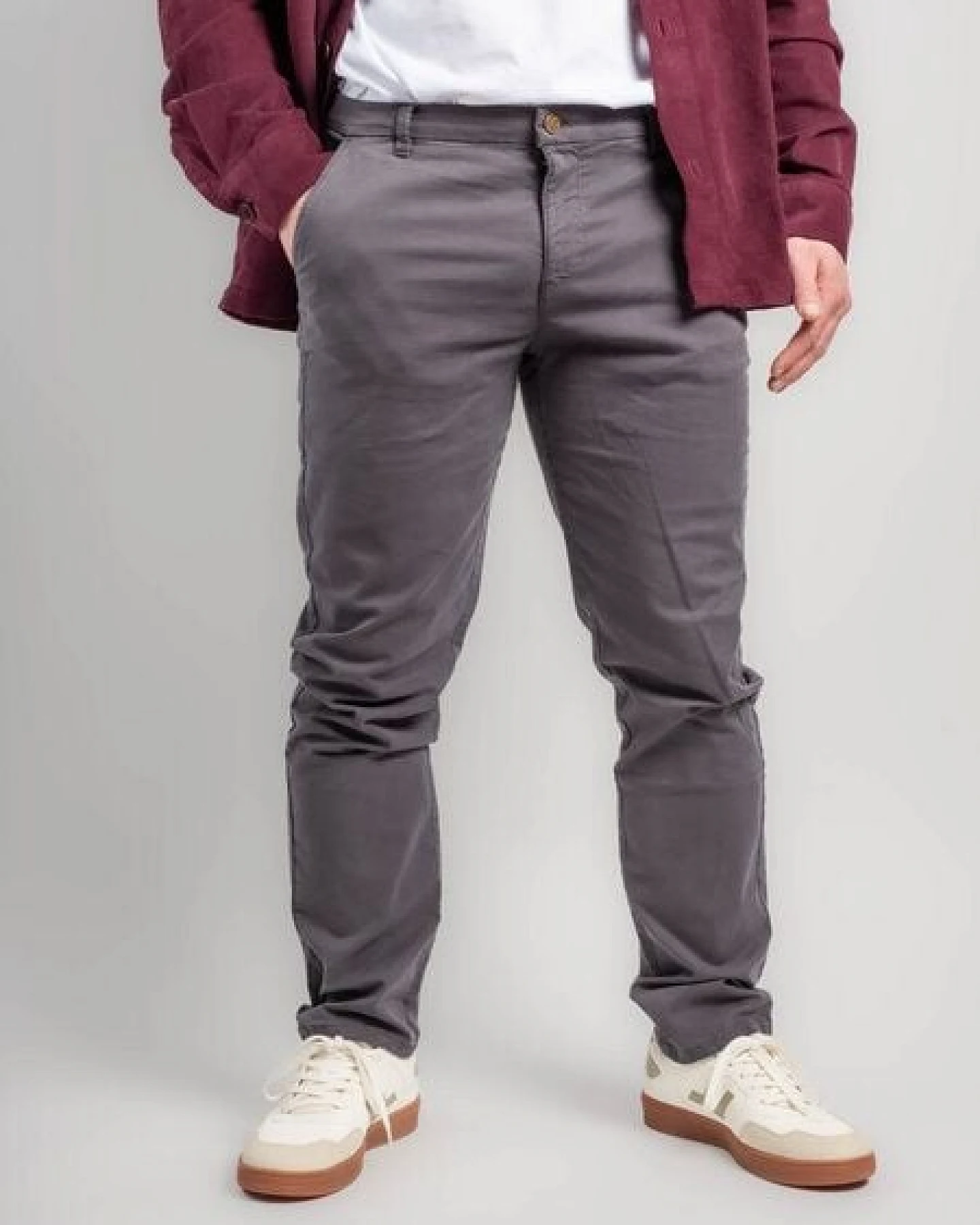 Flax and Loom Regular Fit Chino – Ansicht 4