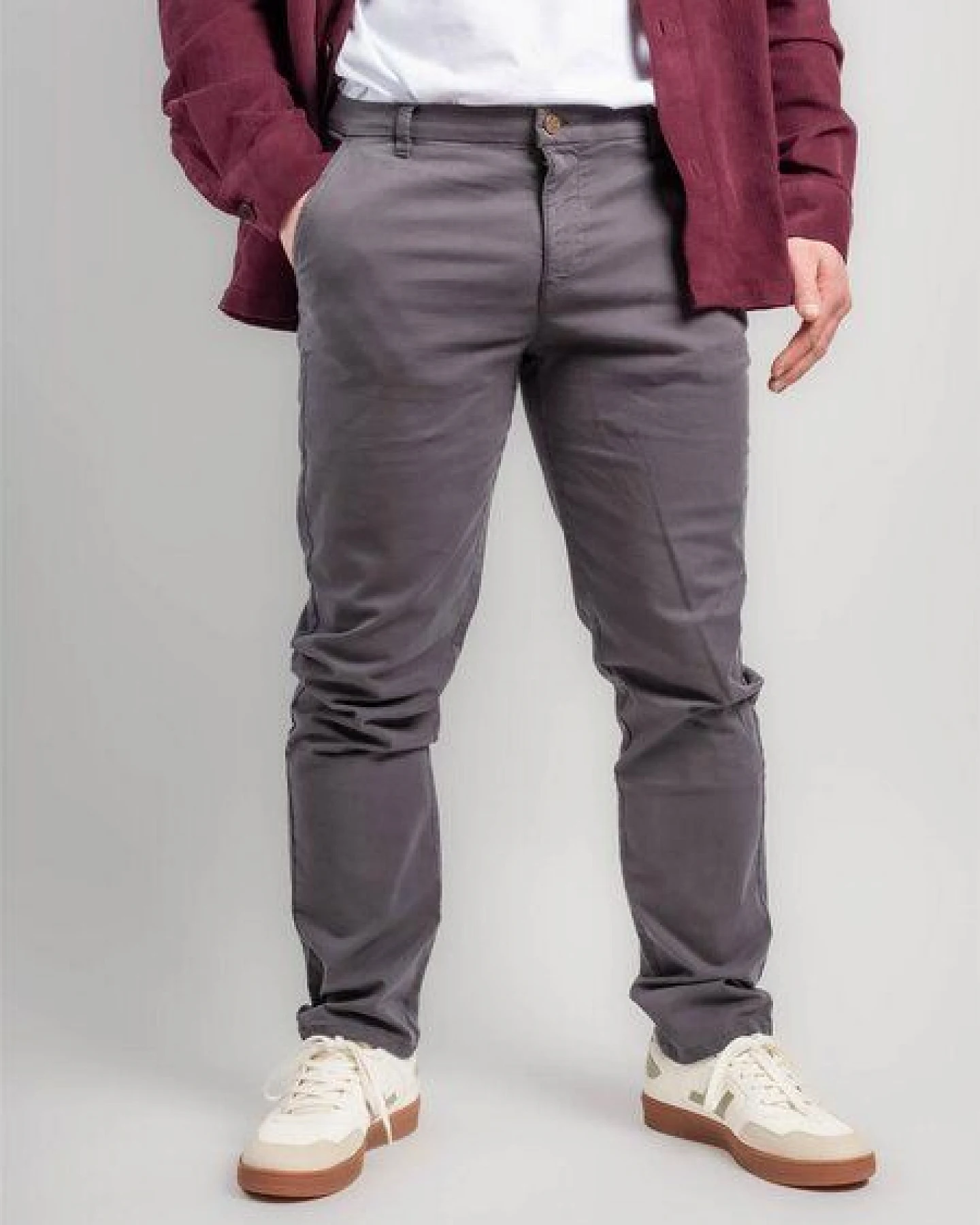 Flax and Loom Regular Fit Chino – Ansicht 4