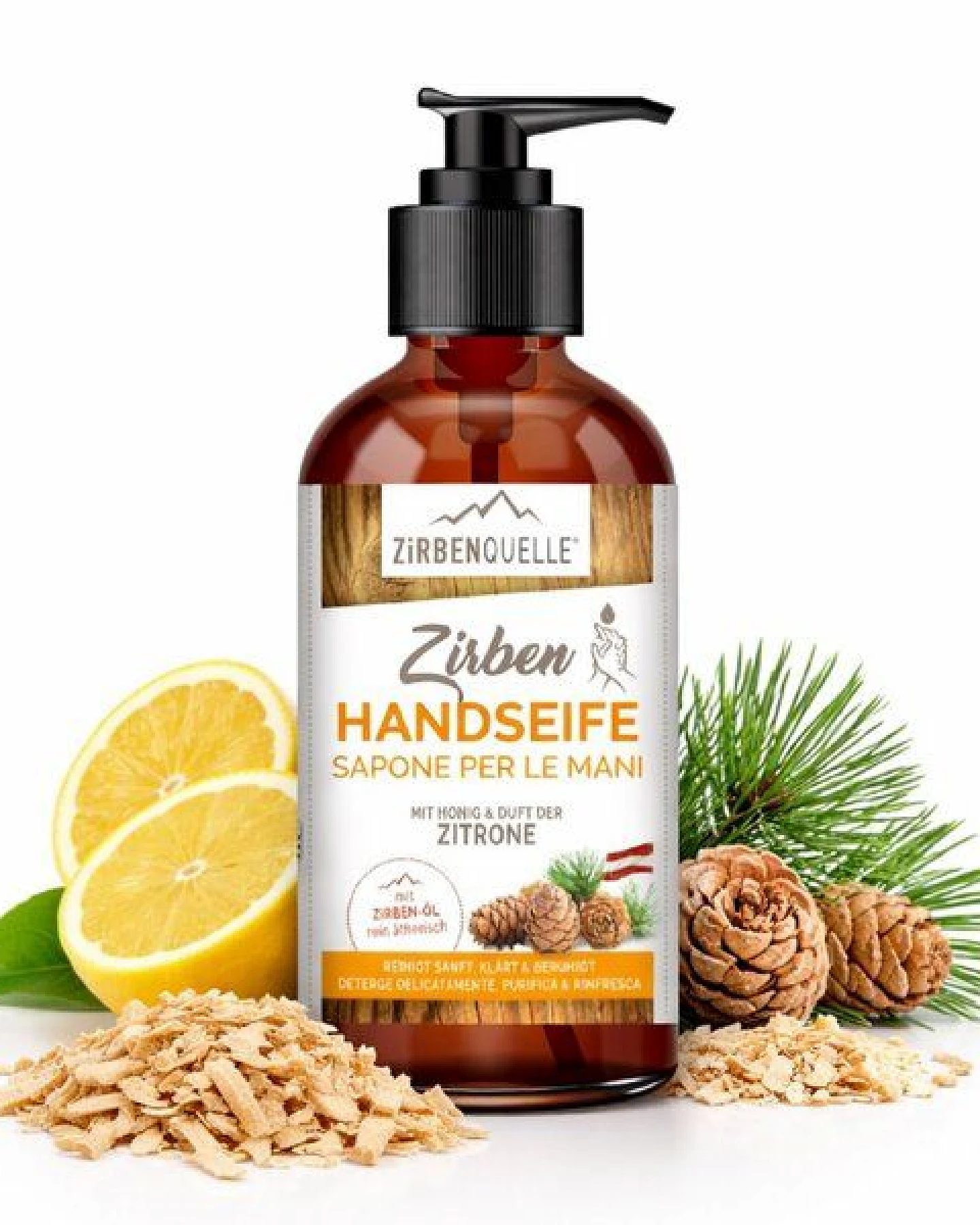 4betterdays Zirben Handseife – Ansicht 4