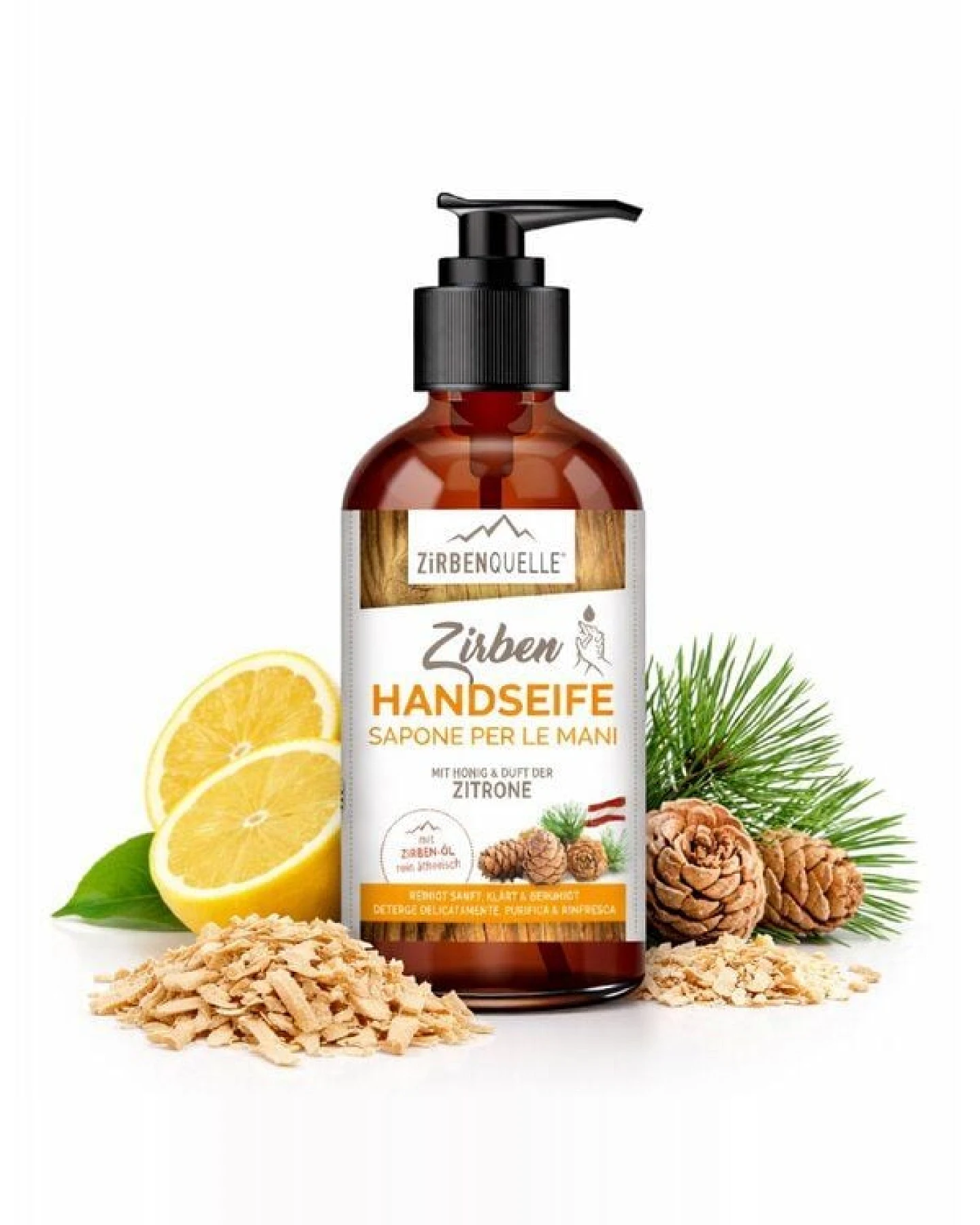 4betterdays Zirben Handseife – Ansicht 4