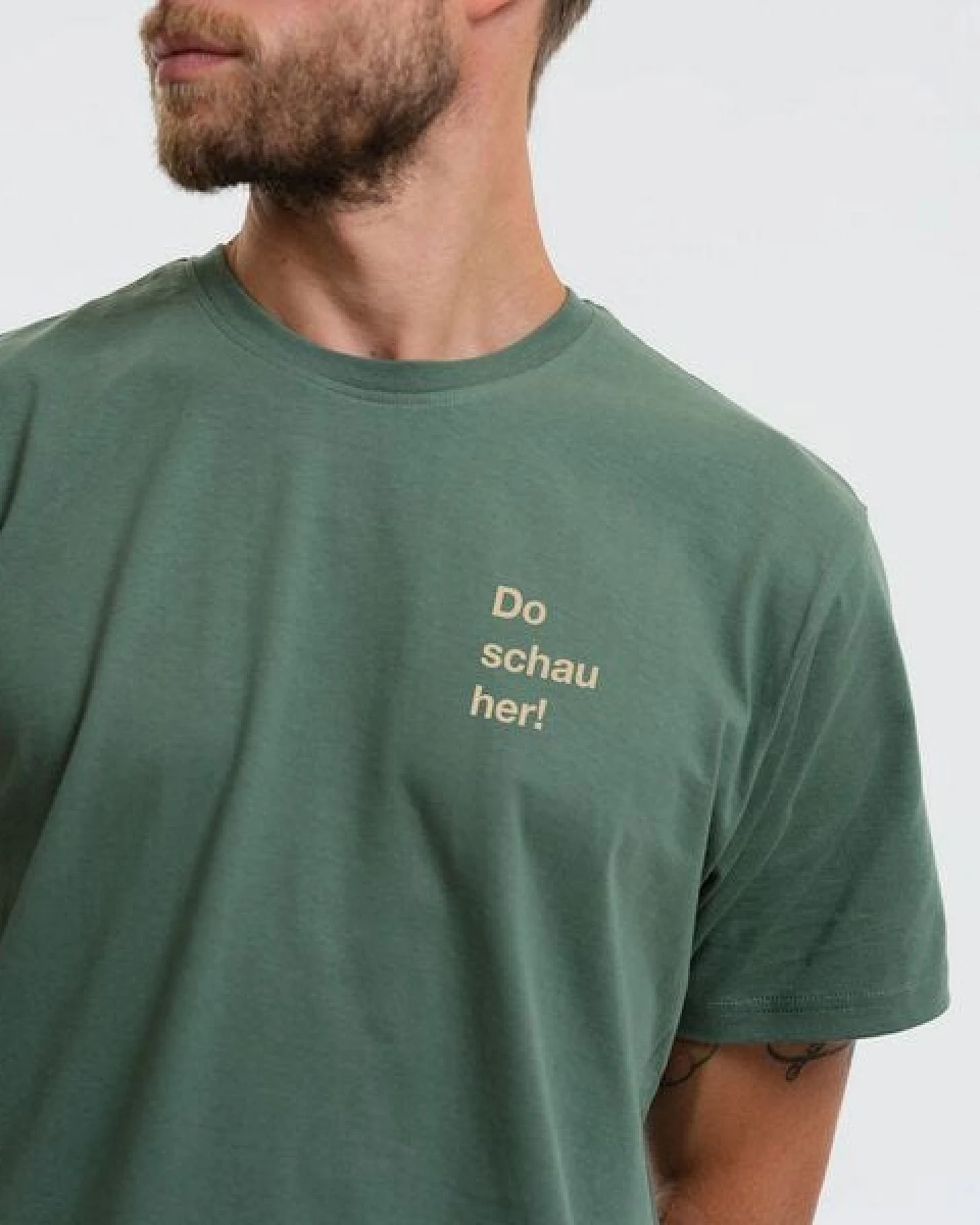 GARY MASH Shirt Do schau her! aus Biobaumwolle – Ansicht 4