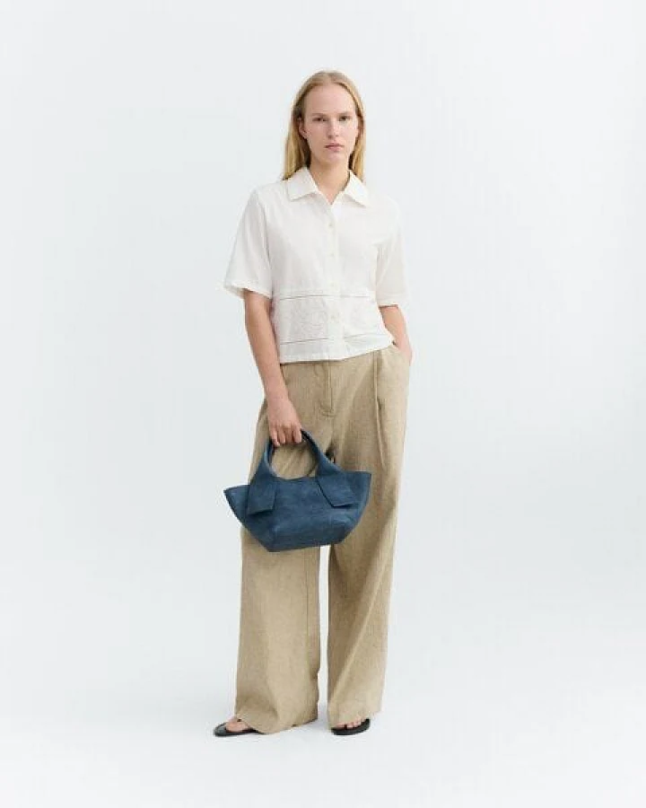 thinking mu Kurzarm Bluse Modell: Vainica