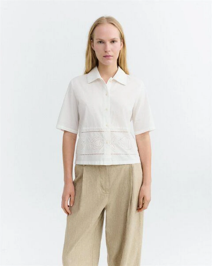 thinking mu Kurzarm Bluse Modell: Vainica