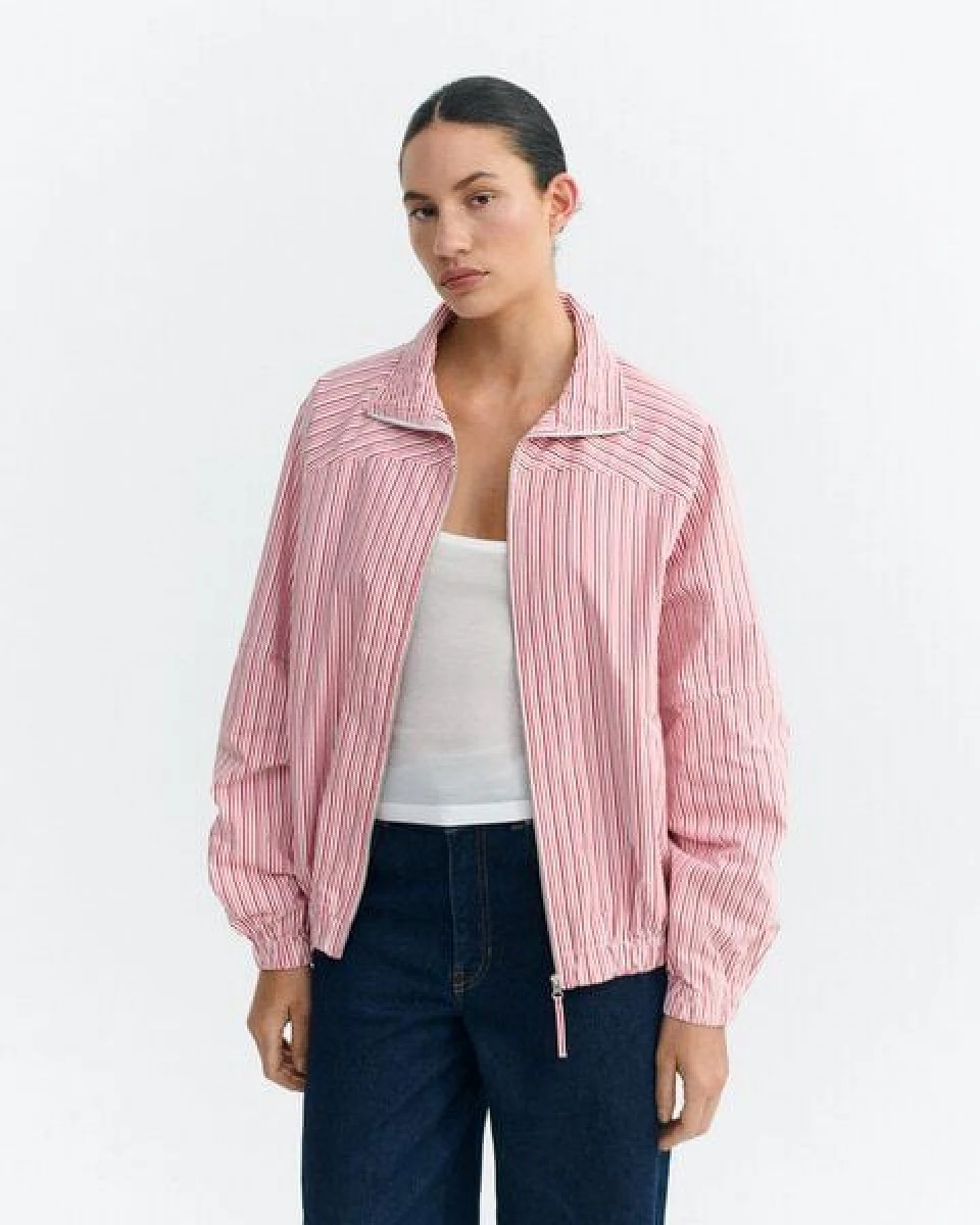 thinking mu Streifen Bluson Modell: Monica – Ansicht 2